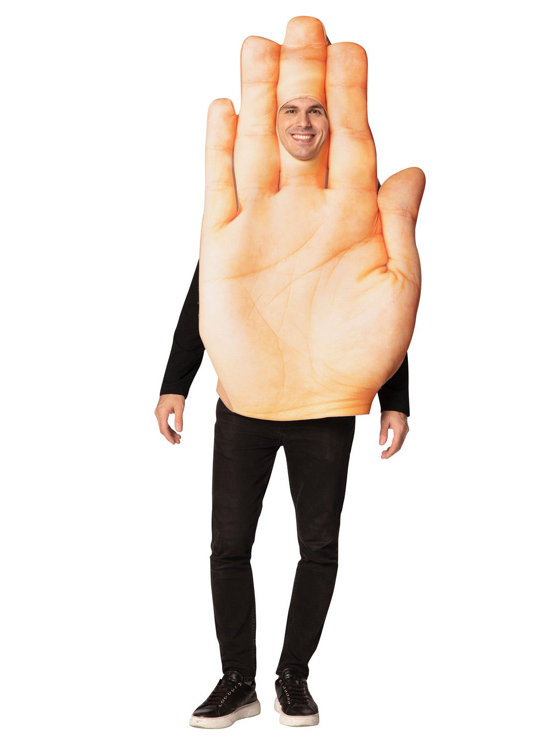 Flache Hand Kostüm