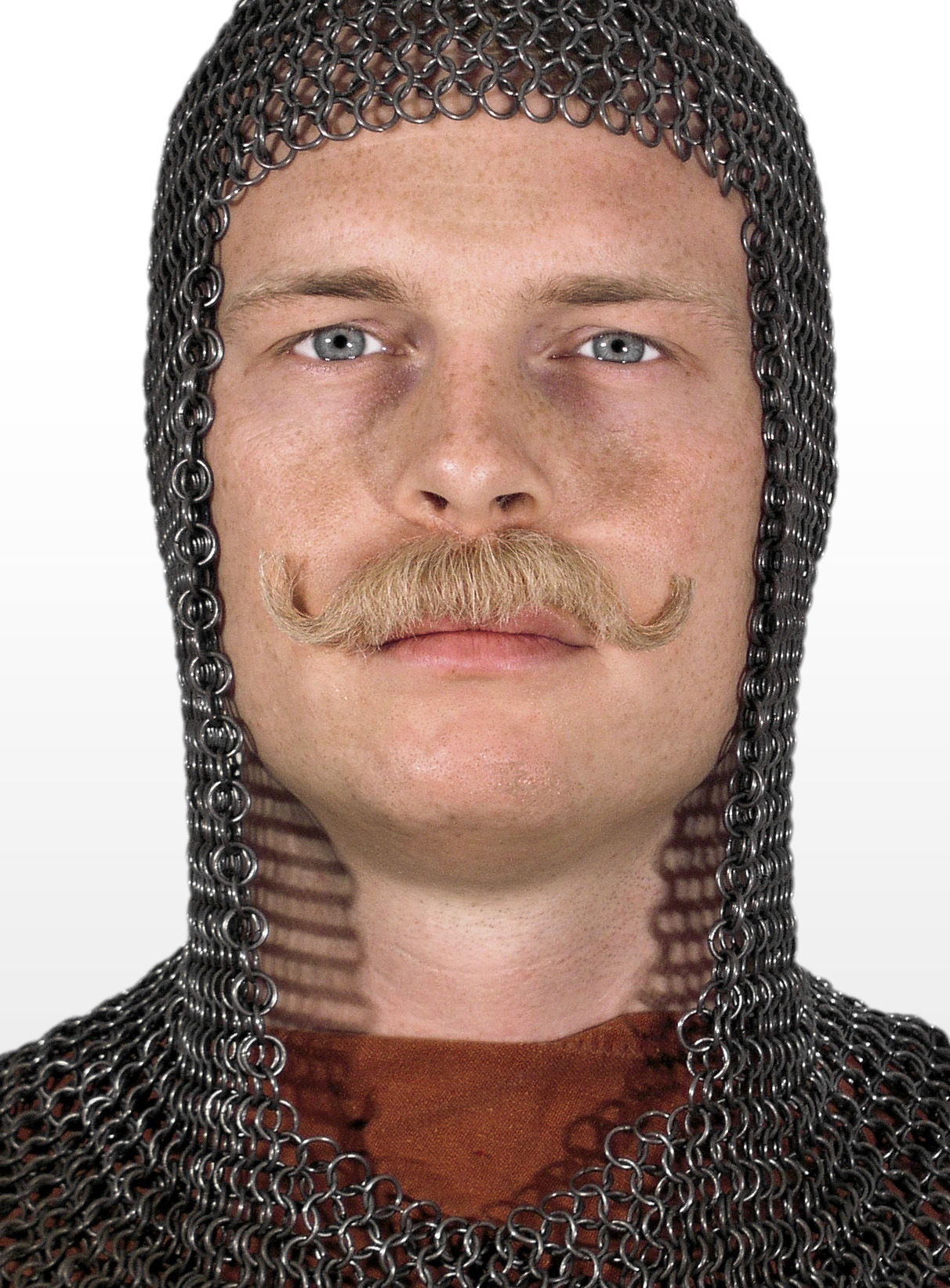 Schnurrbart Wilhelm mit Echthaar