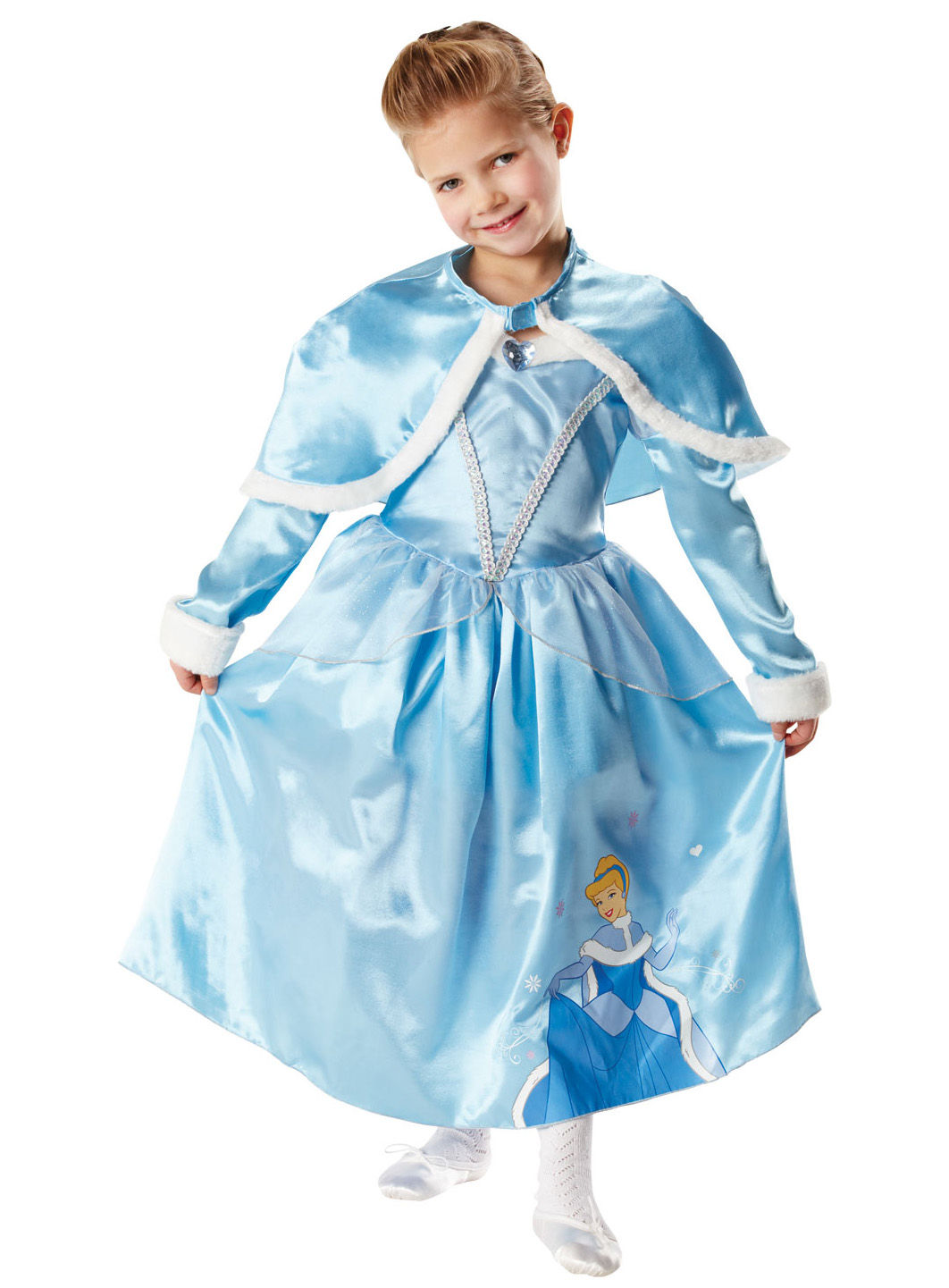 Disney Prinses Assepoester Winter Wonderland Kostuum voor Meisjes