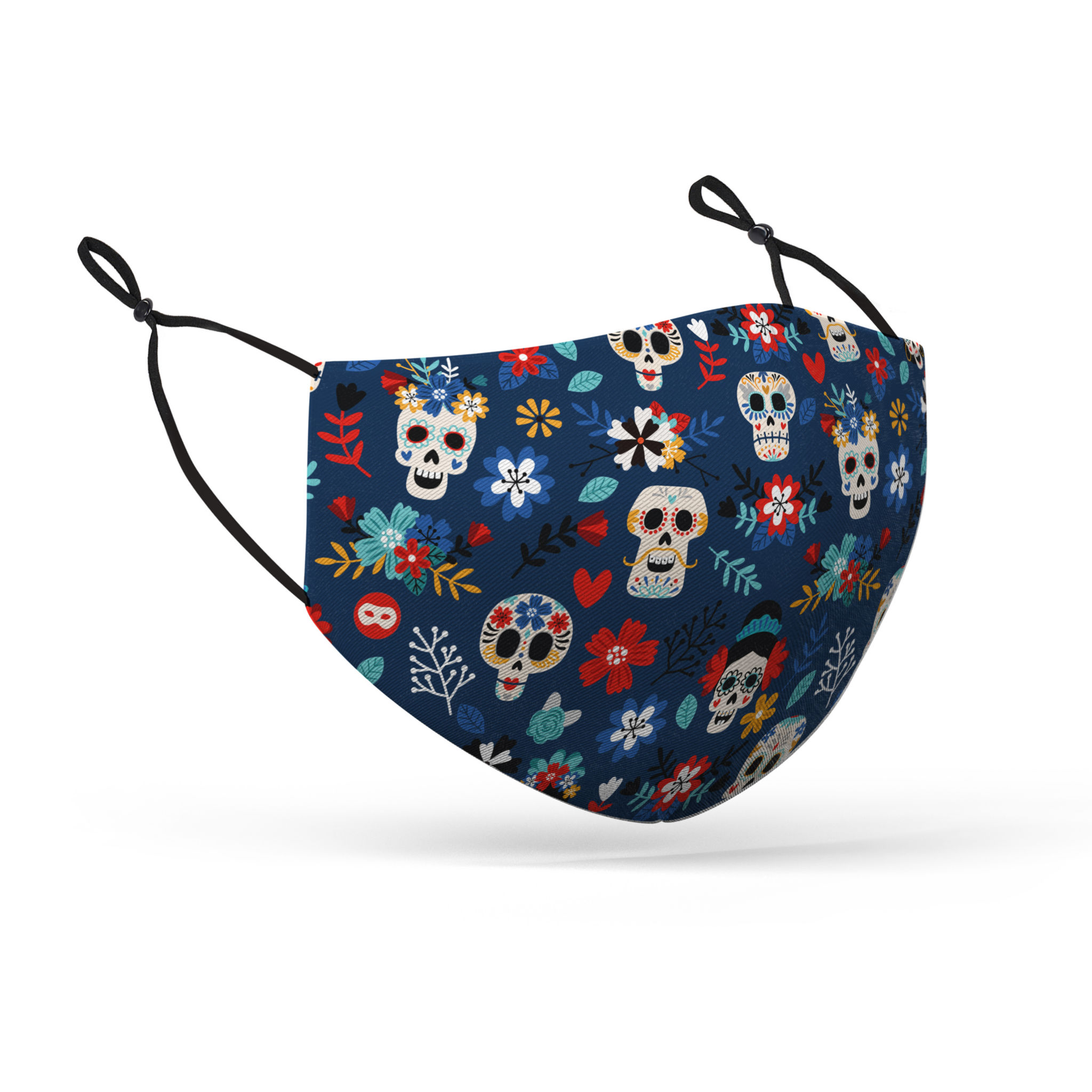 Stoffmaske Dia de los Muertos