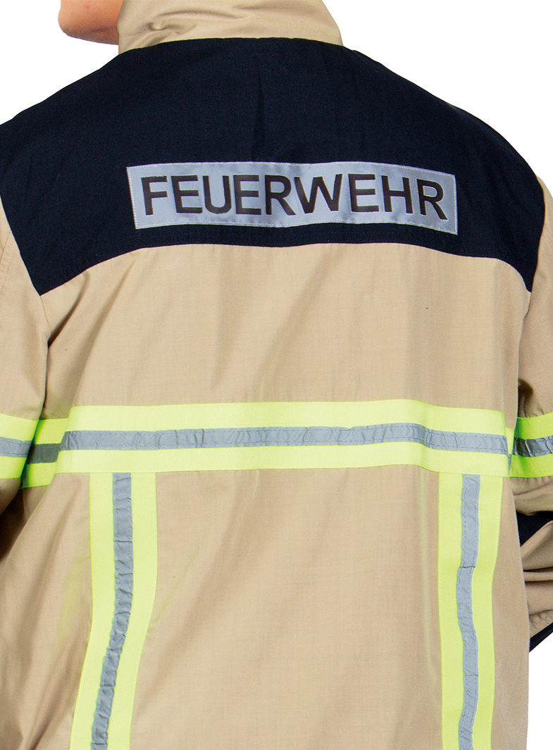 Feuerwehr Kostüm für Kinder sandfarben