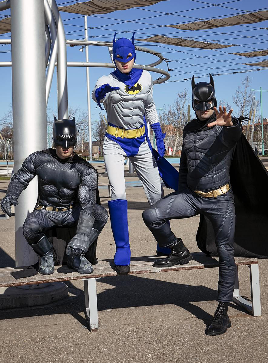 The Dark Knight – Batman Kostüm mit XL-Umhang