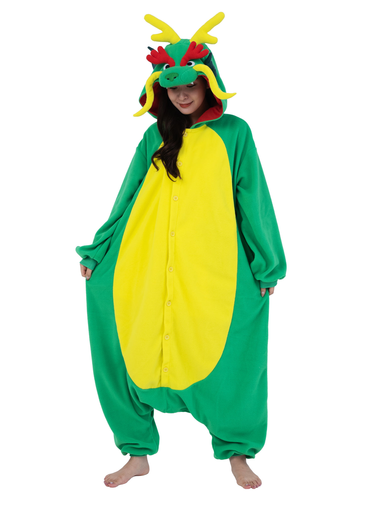 Chinesischer Drache Kigurumi Kostüm