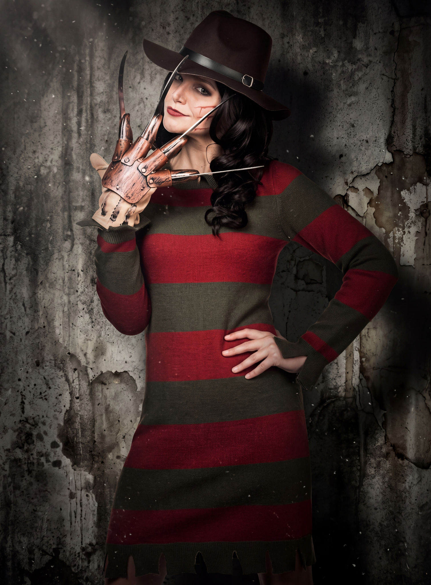 Freddy - Nightmare Kostüm Kleid Signature Edition für Damen