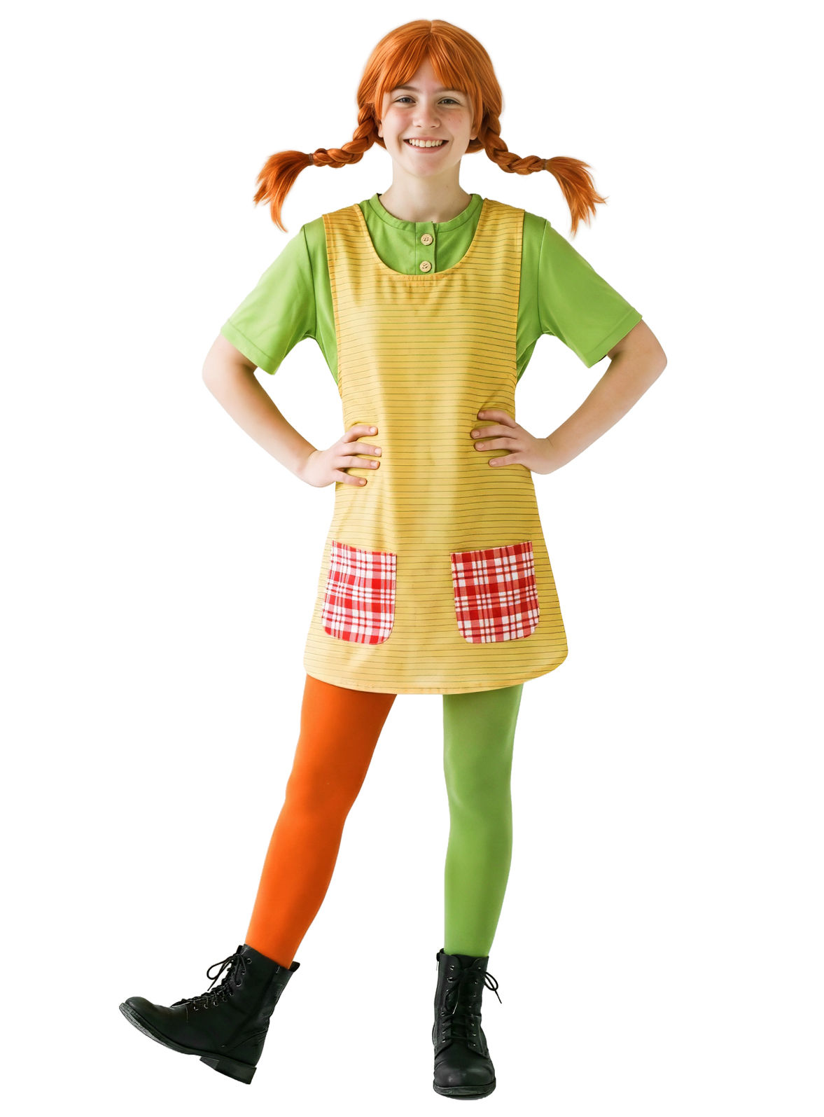 Pippi Langstrumpf Kostüm für Kinder