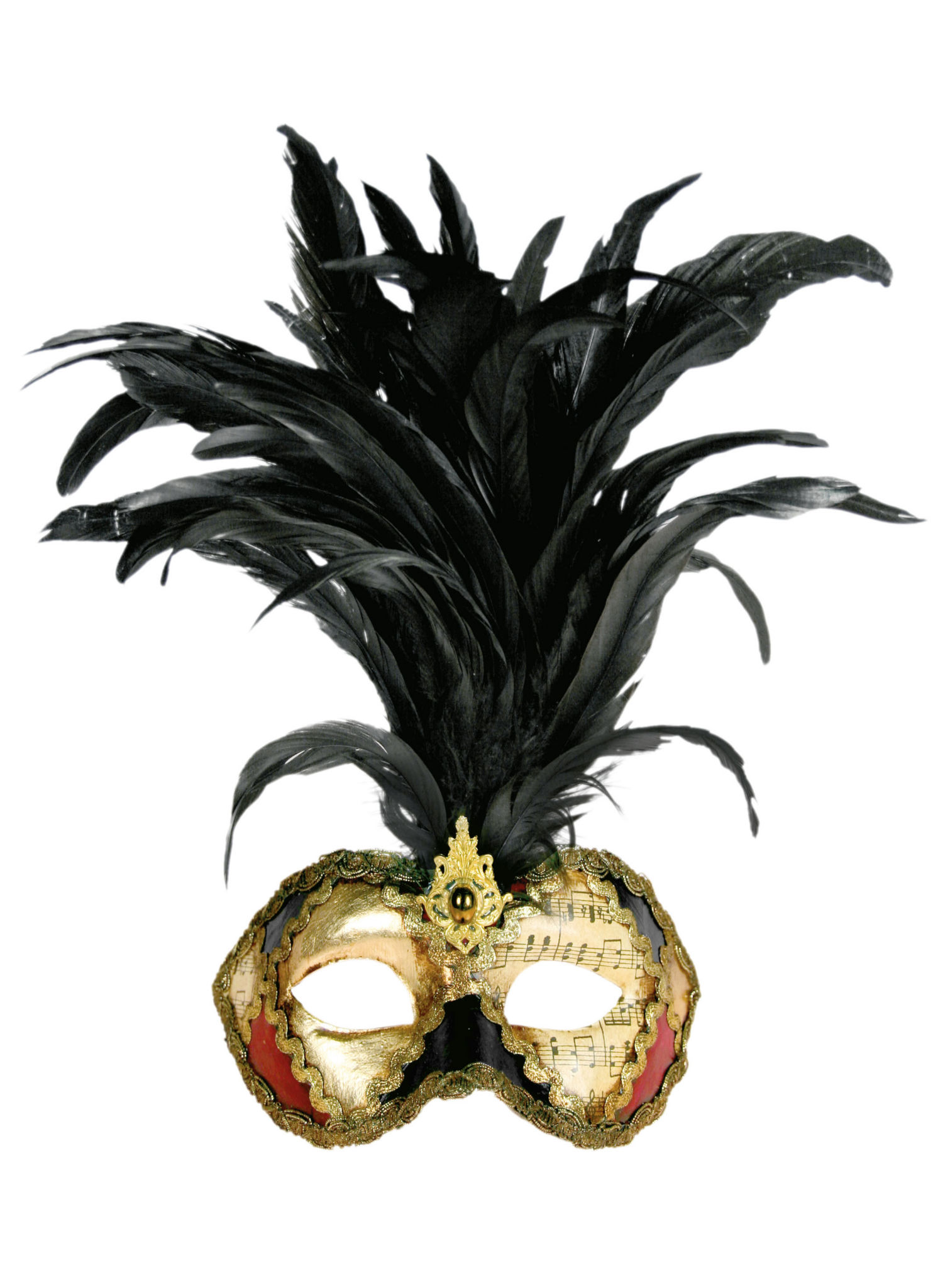 Galetto Colombina scacchi colore musica  - Venezianische Maske