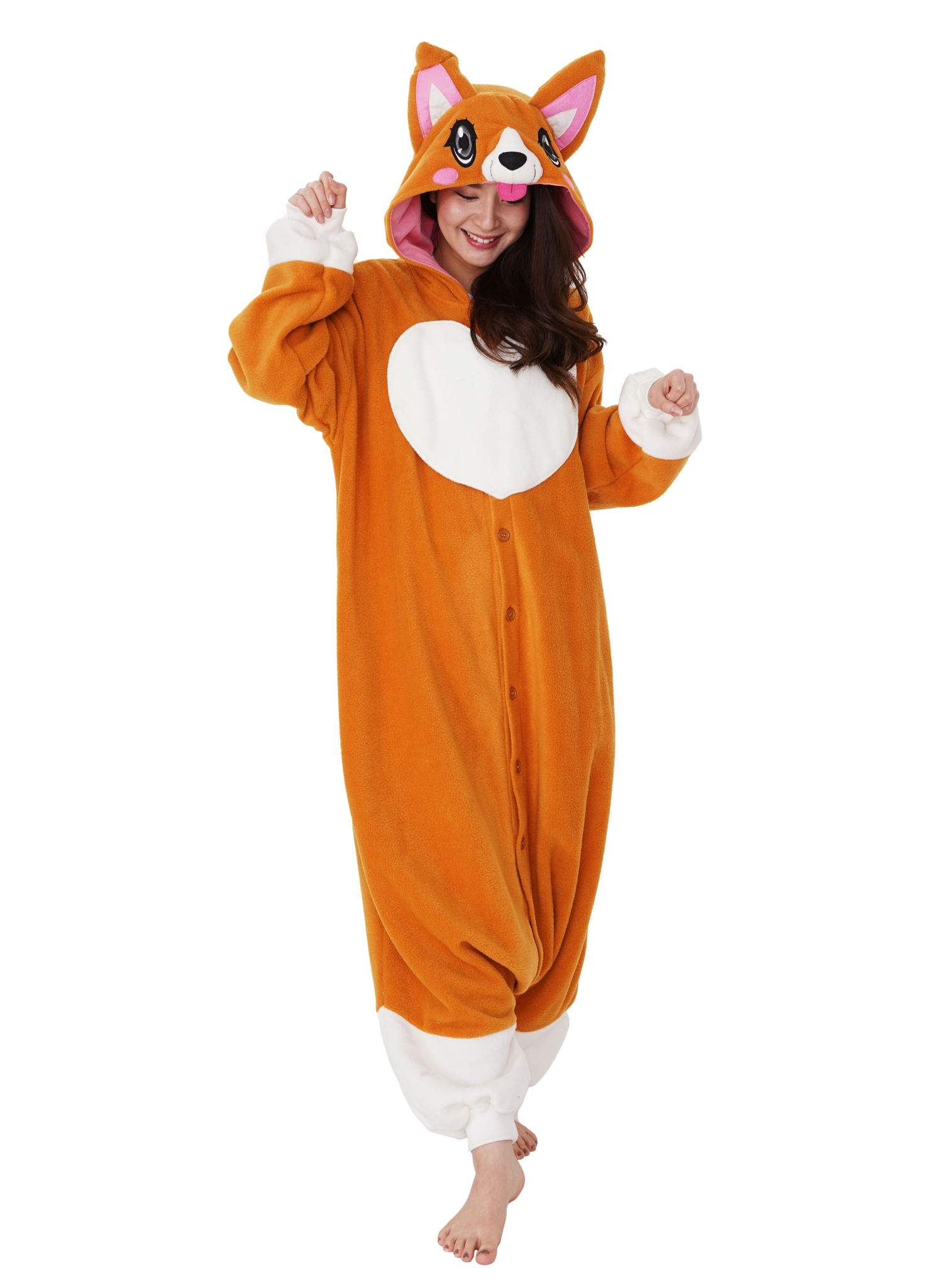 Corgi Kigurumi Kostüm