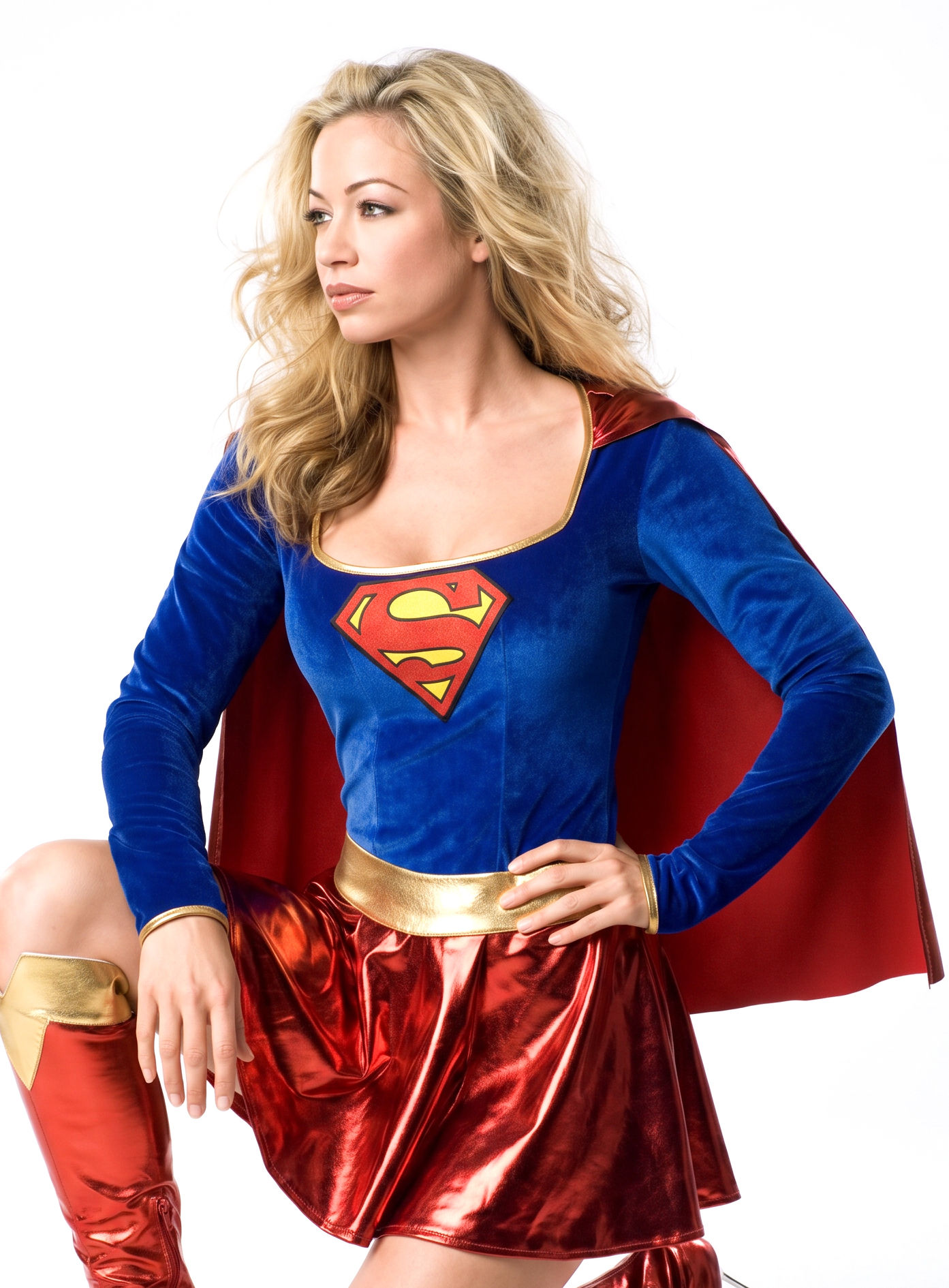 Sexy Superhero Supergirl Kleid
