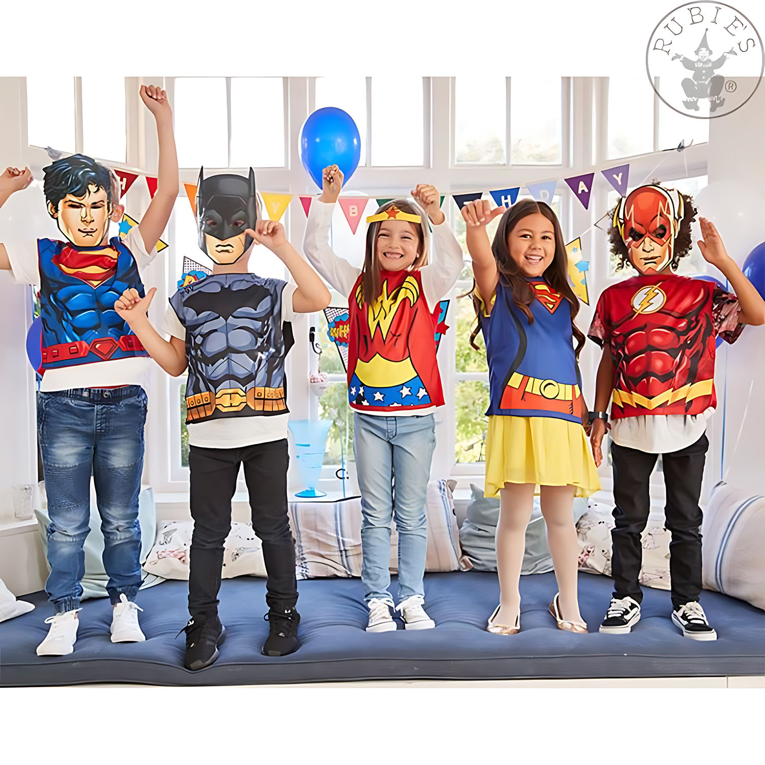 DC Superhelden Party Set für Mädchen
