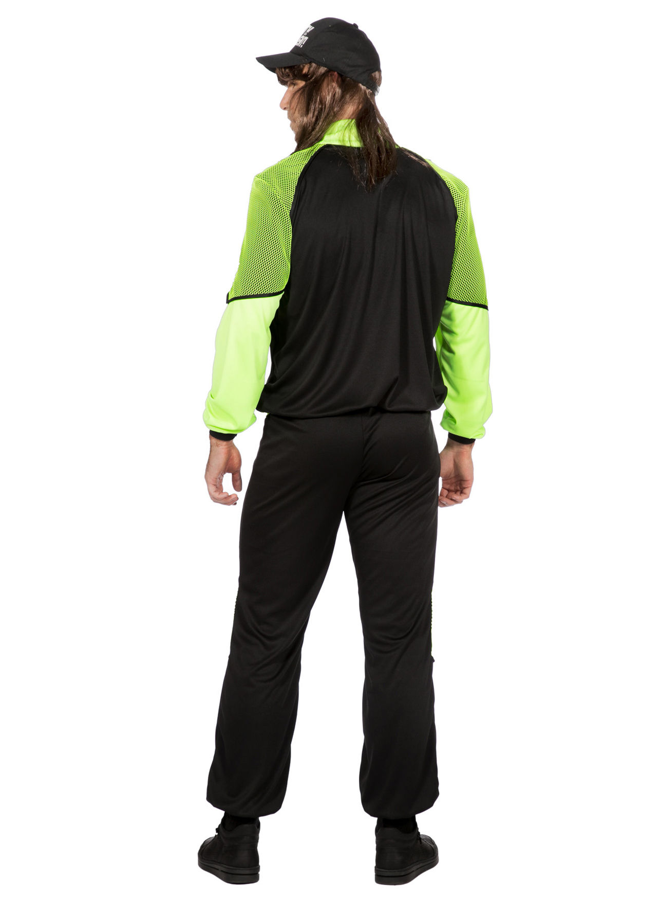 Raver Trainingsanzug neon-grün