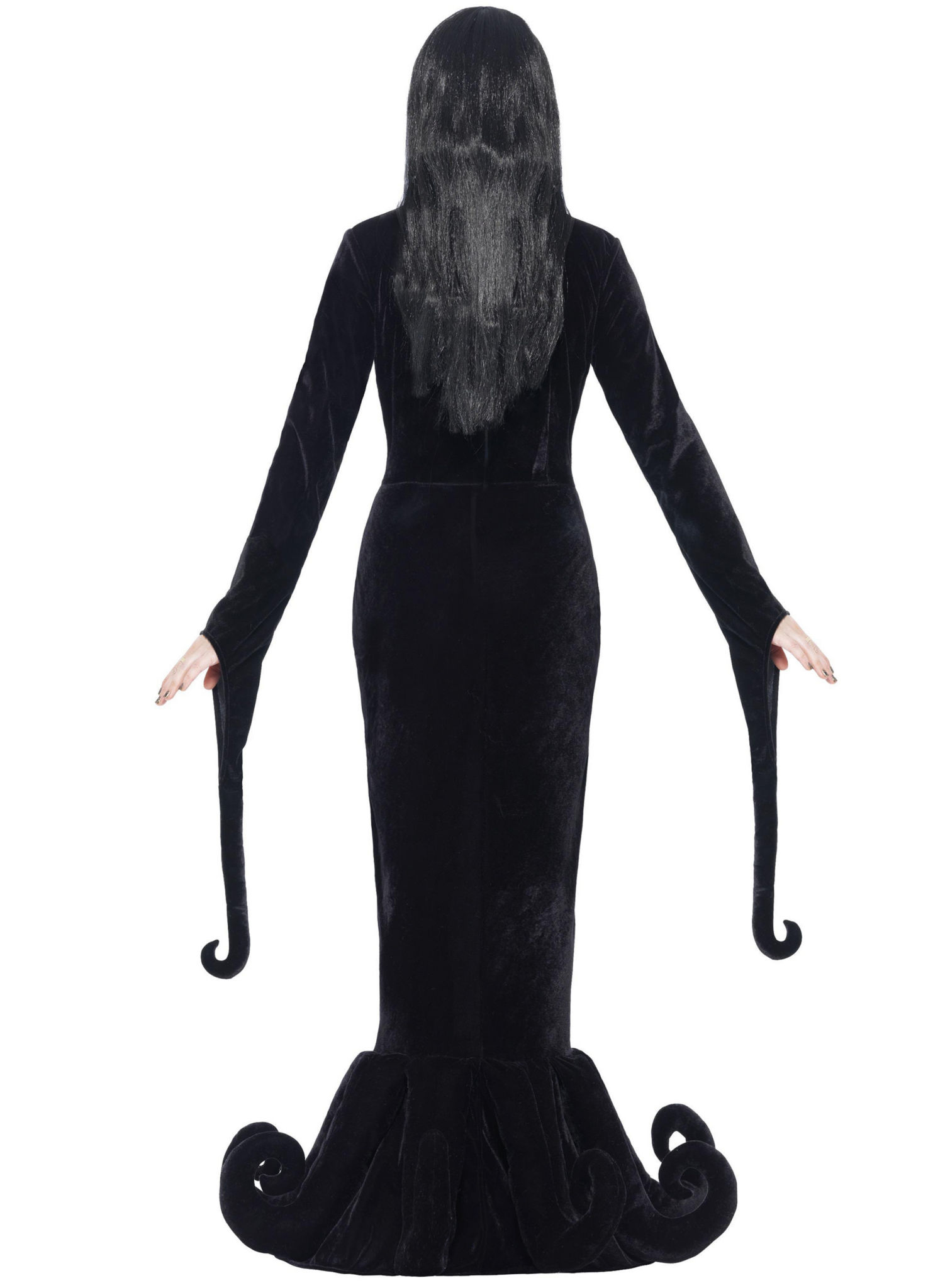 Morticia Cartoon Kostüm