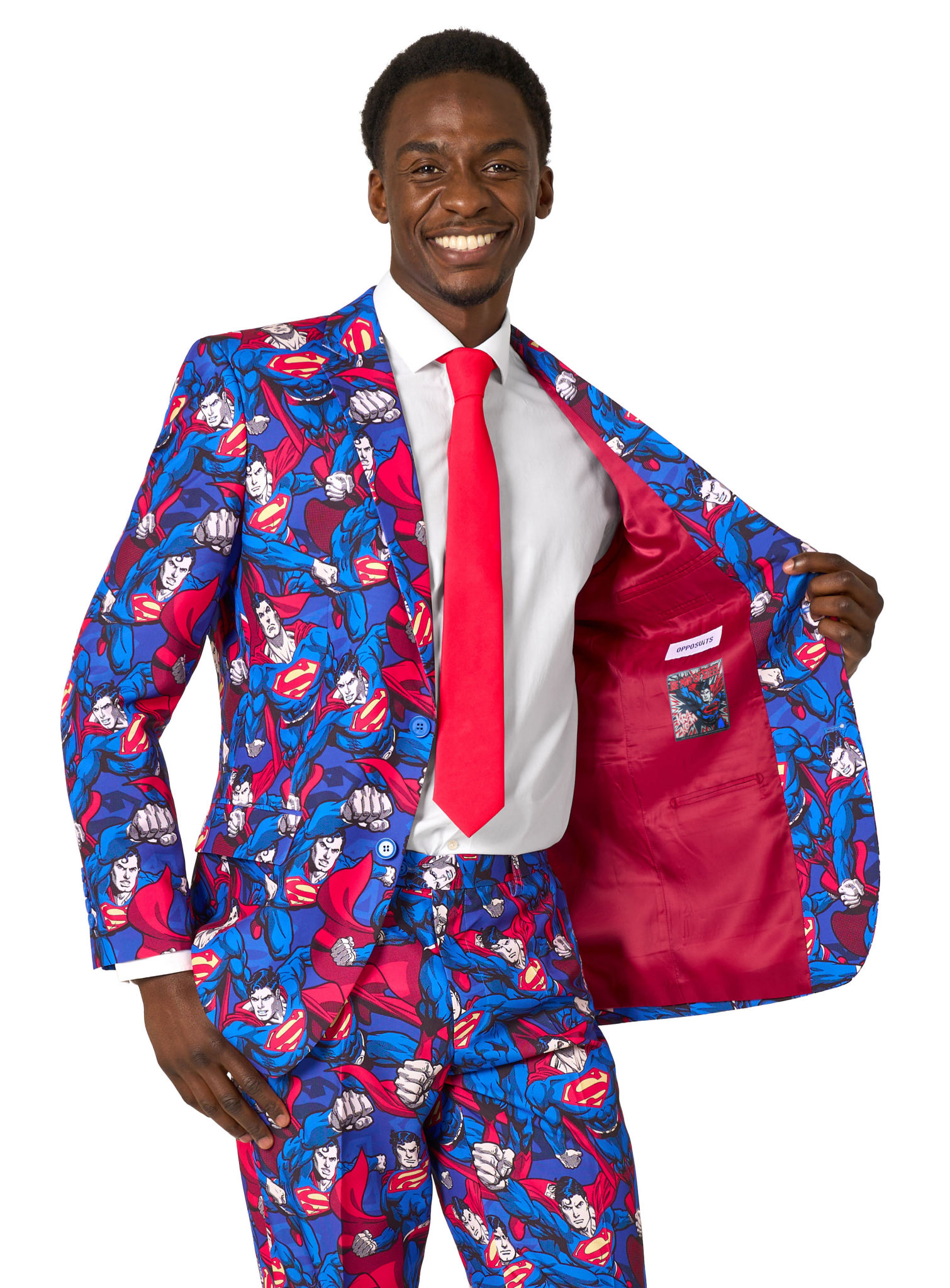 OppoSuits The Man of Steel Anzug