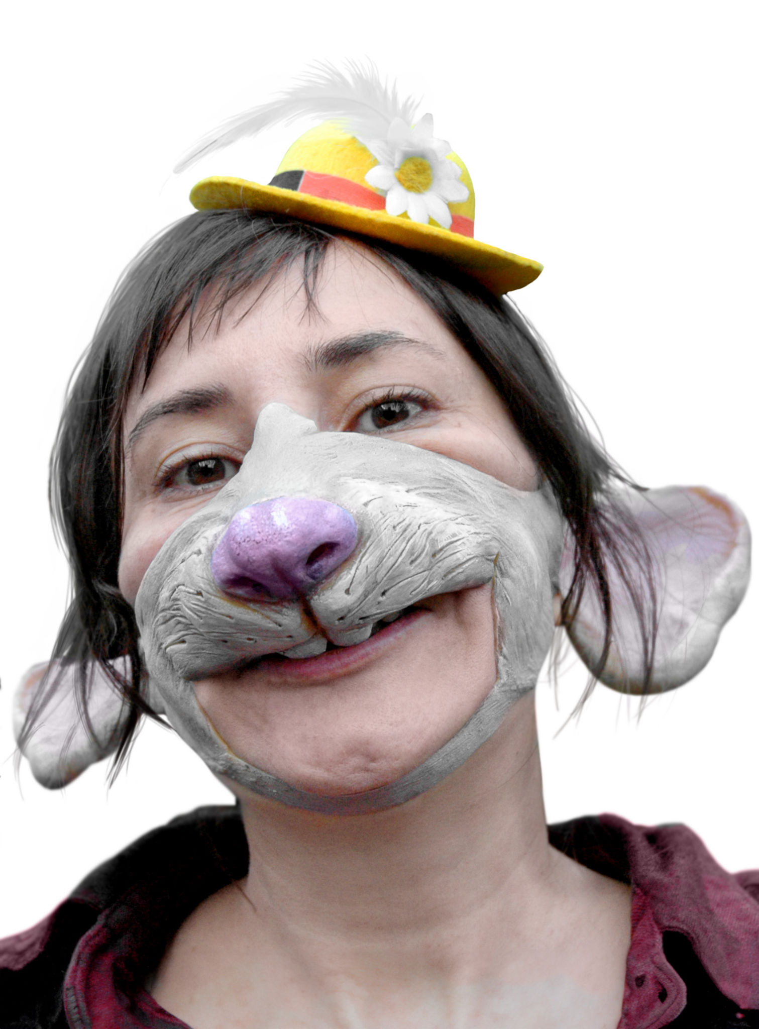 Lustige Maus Maske