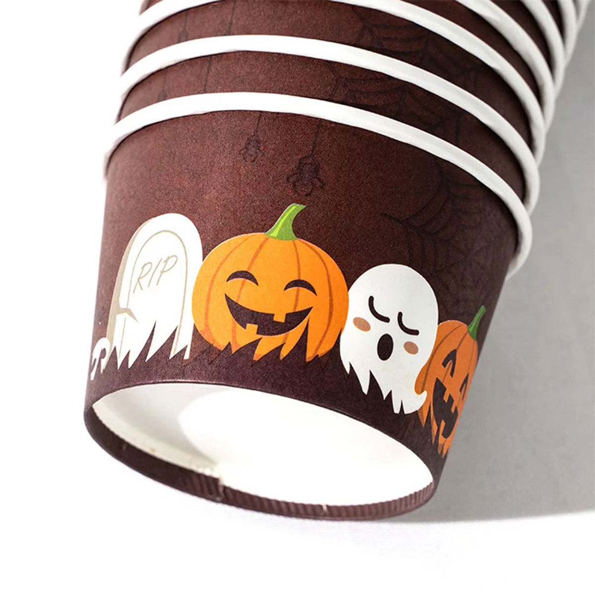 Halloween Party Geschirr und Deko Set XXL 53-teilig
