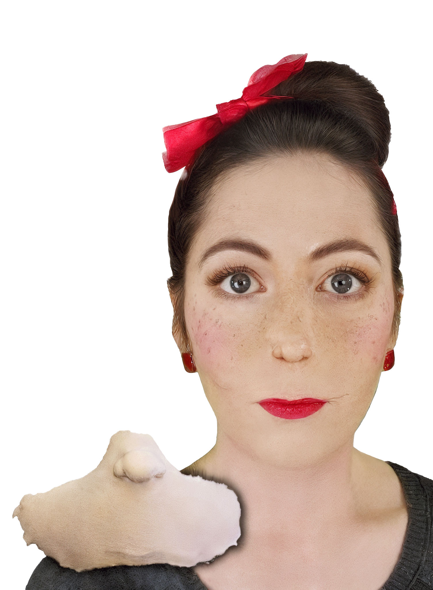 Special FX No Nose Maskenteil zum Ankleben