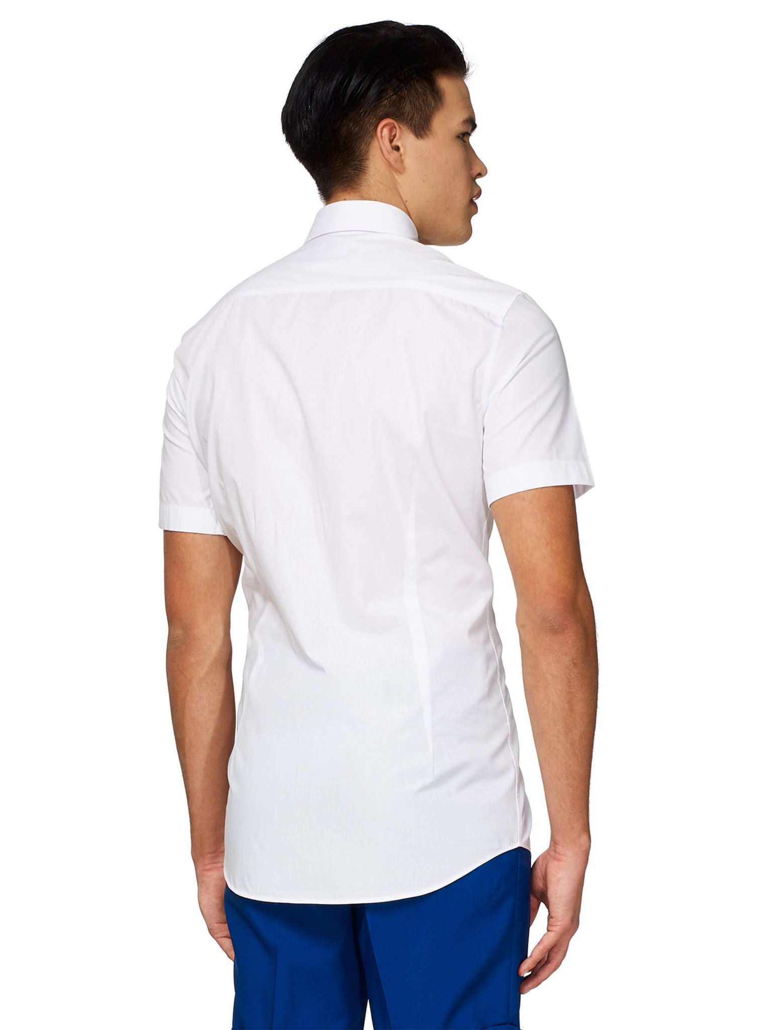 OppoSuits White Knight Kurzarmhemd