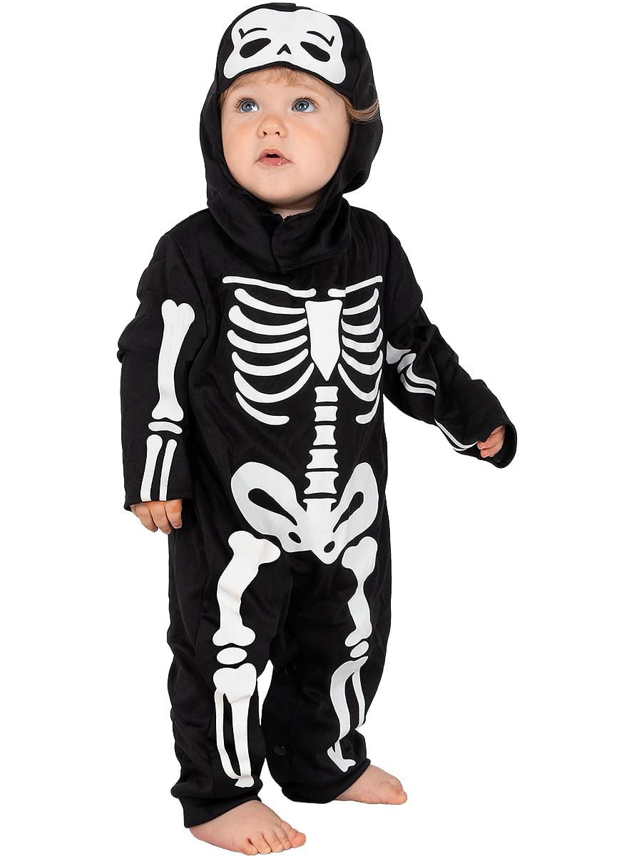 Skelett Kostüm für Babys