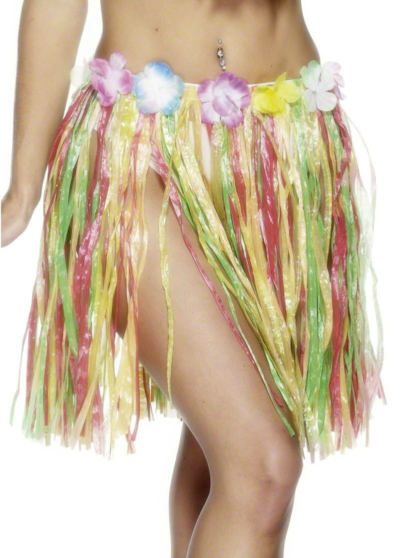 Kurzer Hula-Rock bunt