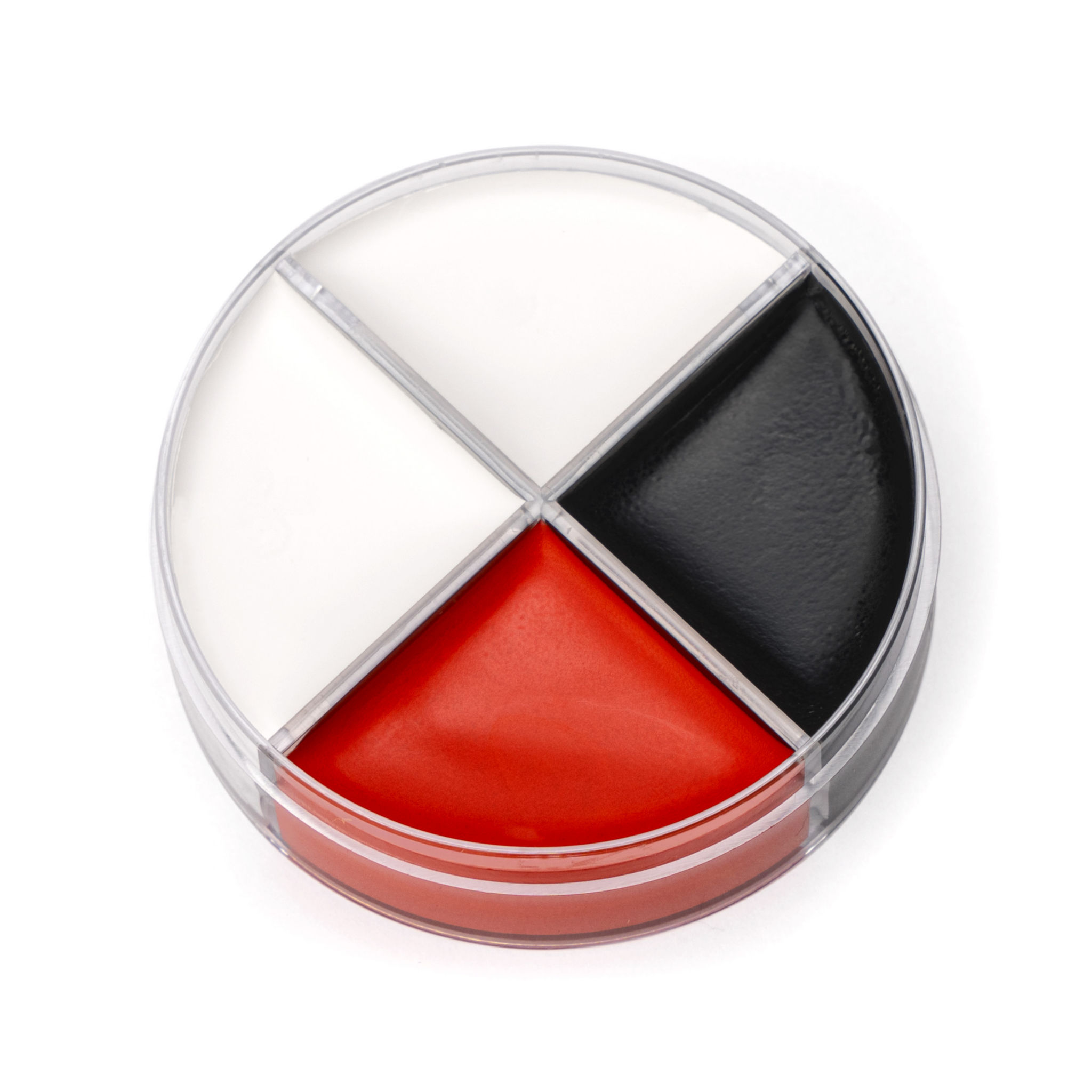 Creme Schminke schwarz-weiß-rot Make-up 15 ml
