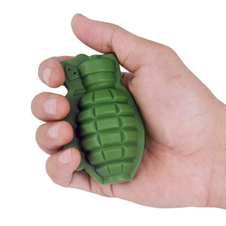Handgranate Silikonform für Eiswürfel und zum Backen 9 cm