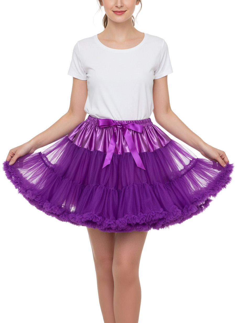 Rüschen Tutu lila
