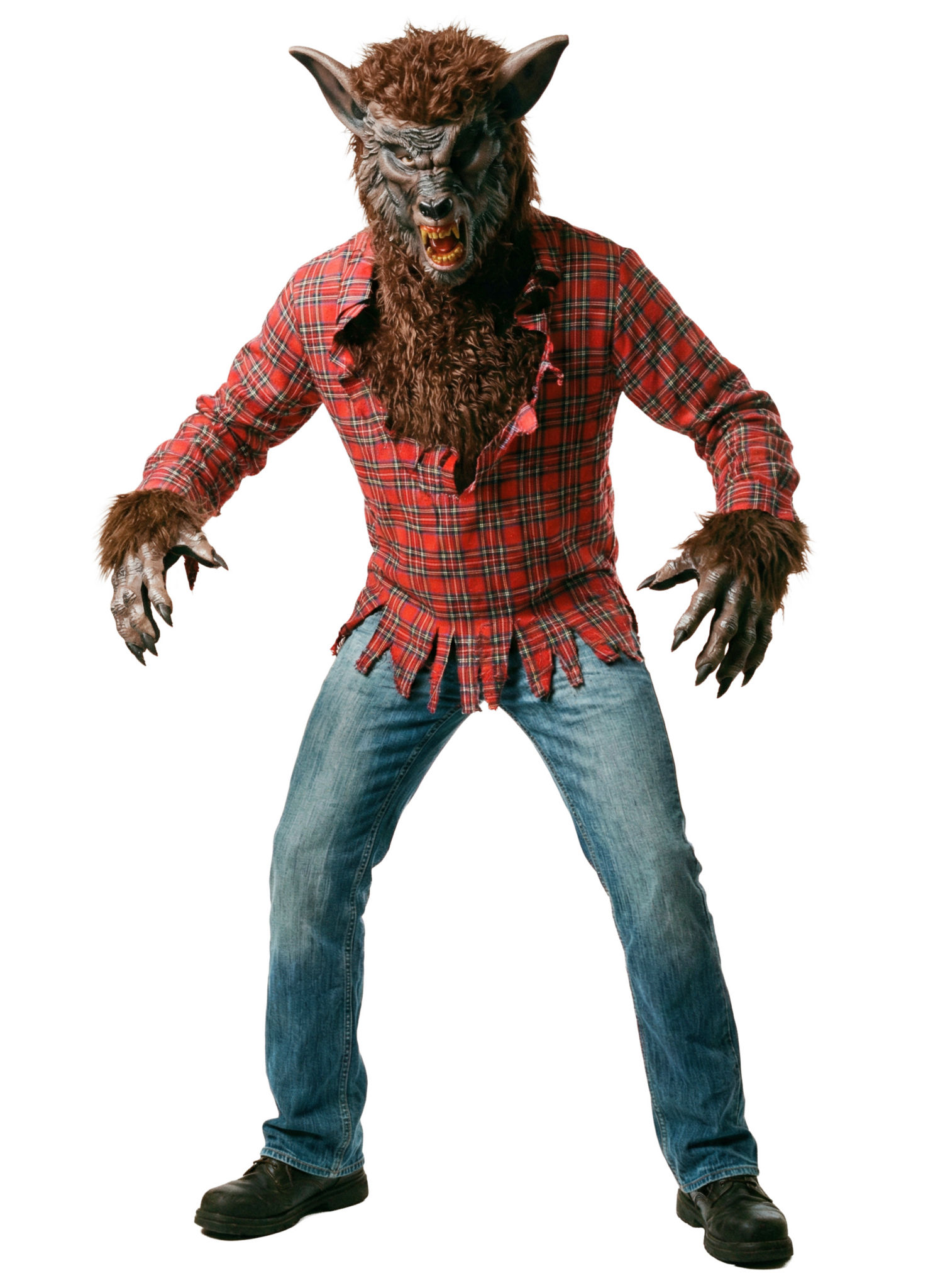 Werwolf Kostüm braun