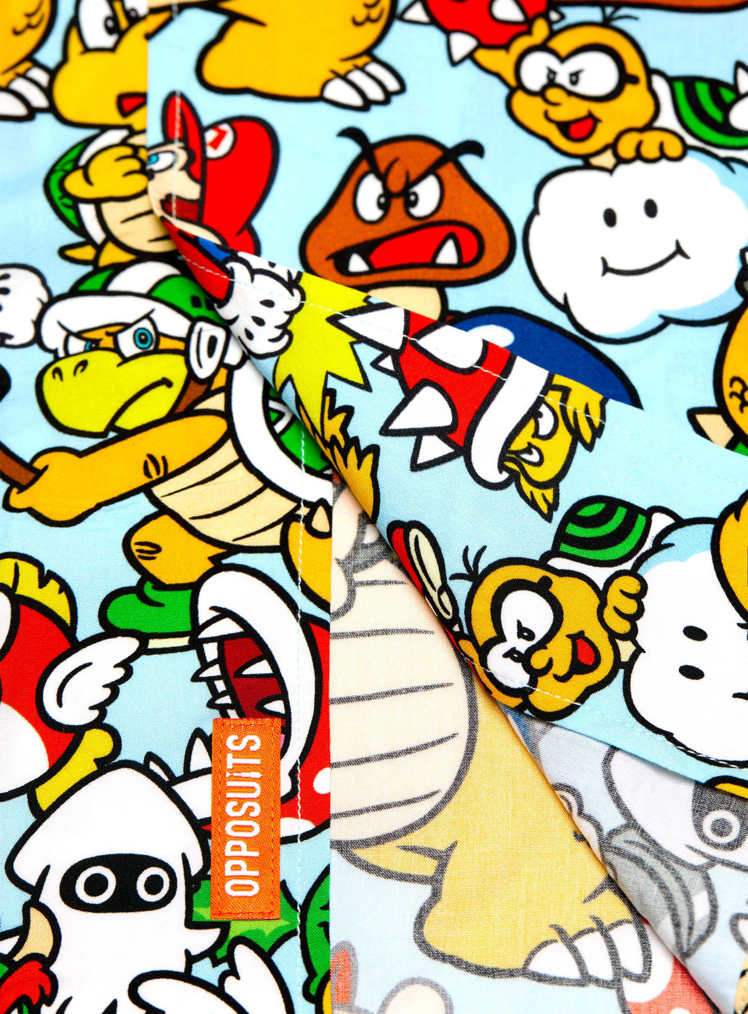 OppoSuits Bowsers Kingdom zomerhemd