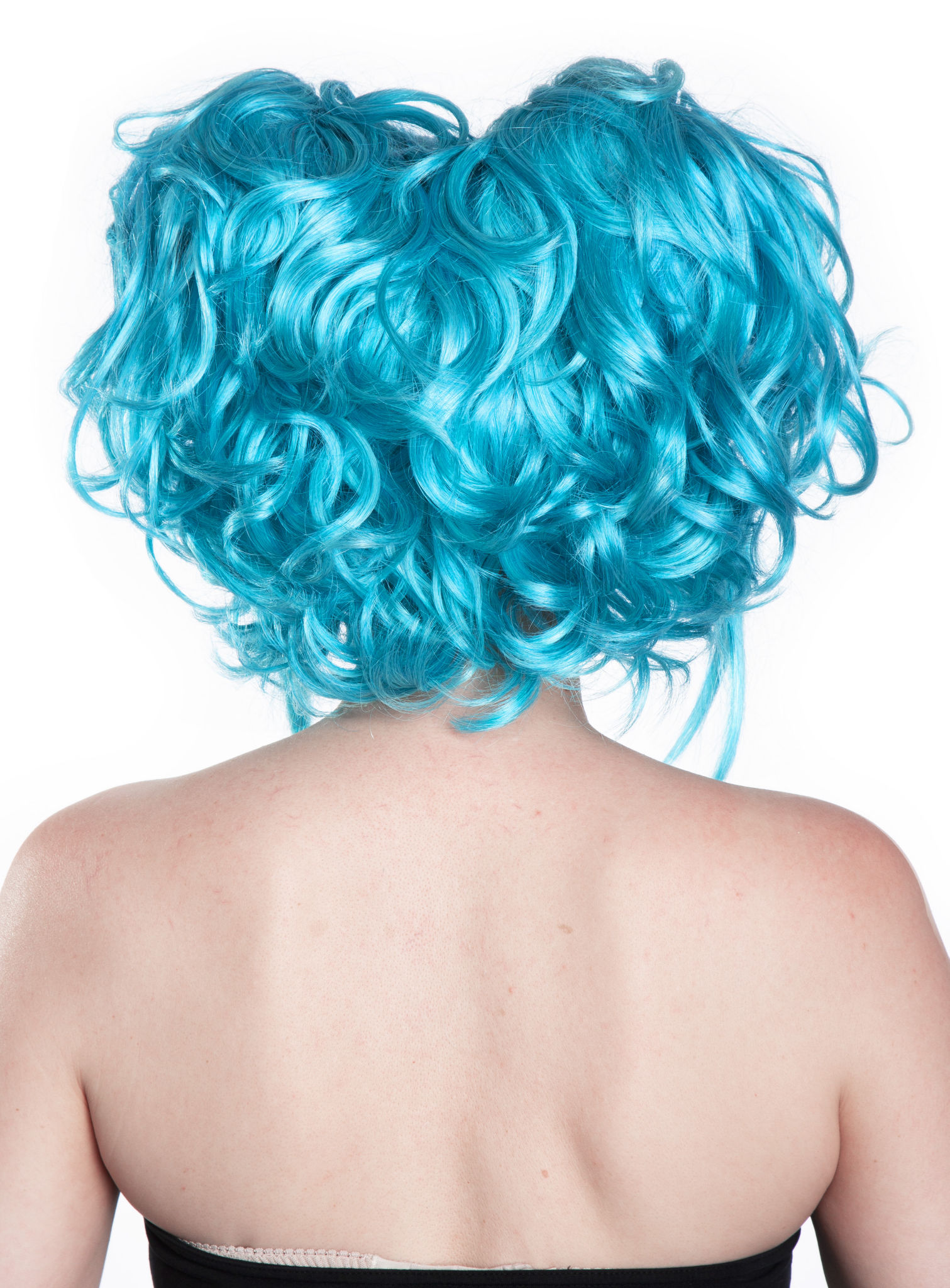 Manga Pruik Turquoise