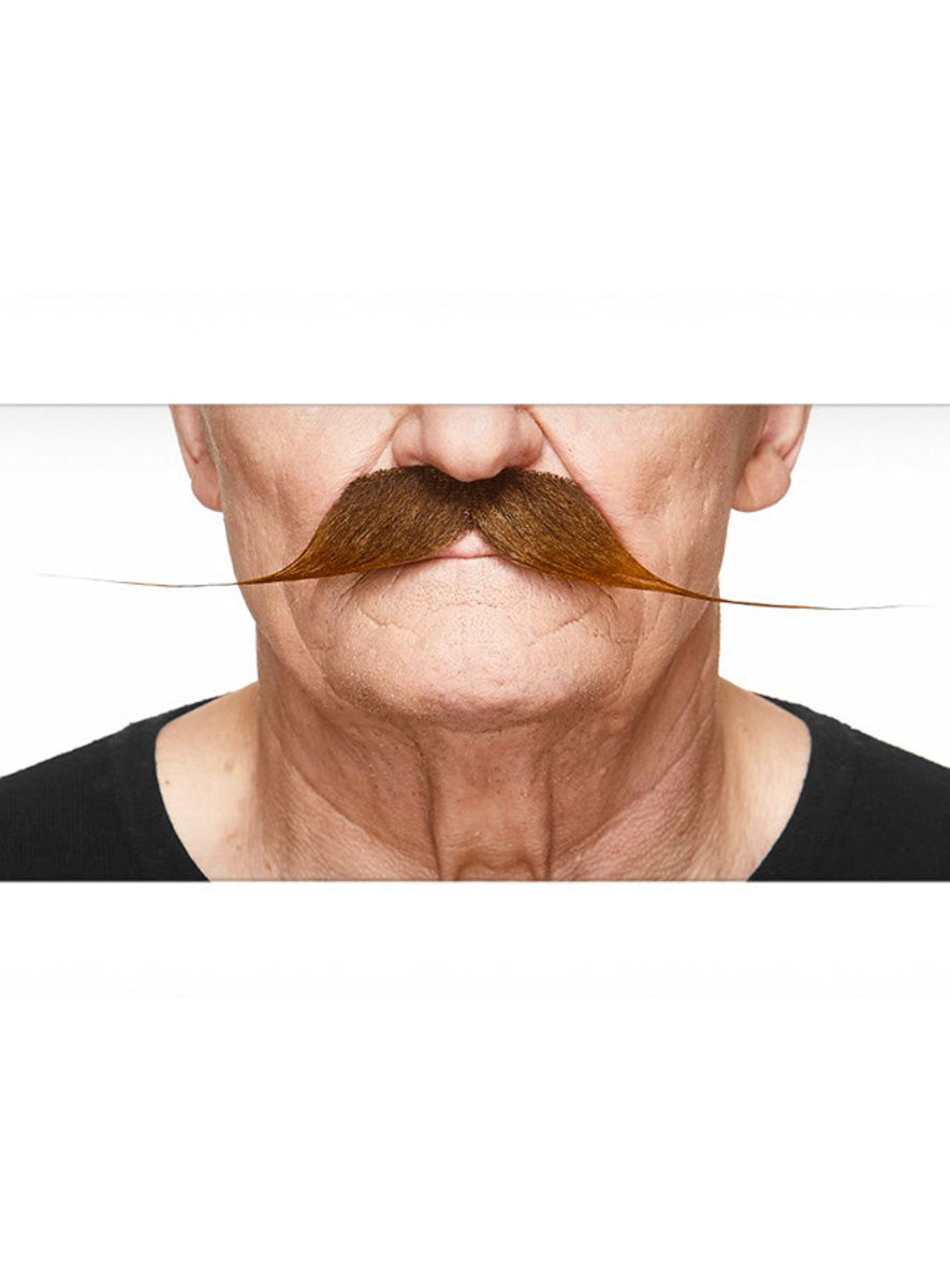 Englischer Moustache Schnurrbart