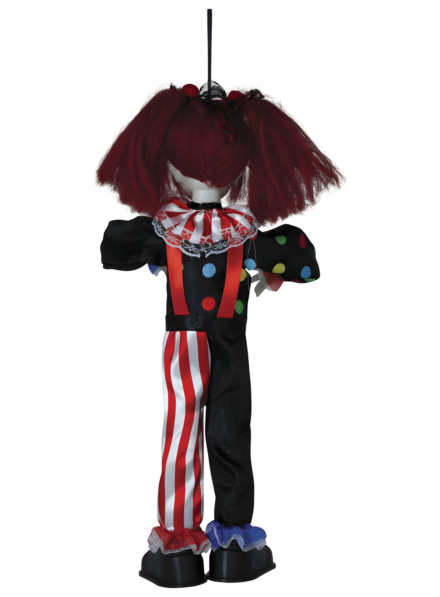 Clown d’horreur fille – Décoration à suspendre 40 cm