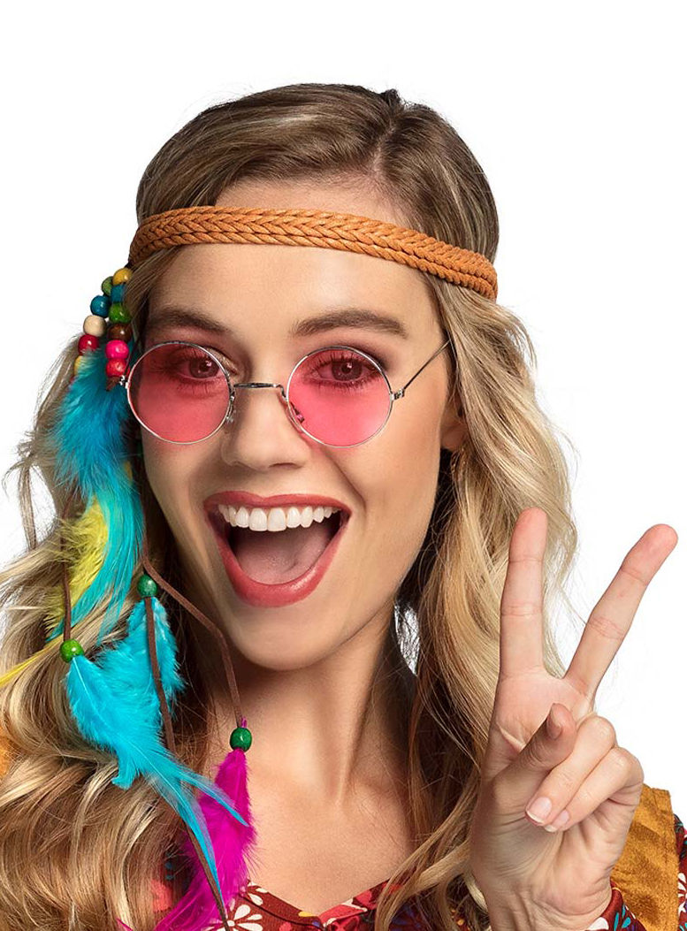 Hippie Brille rosa
