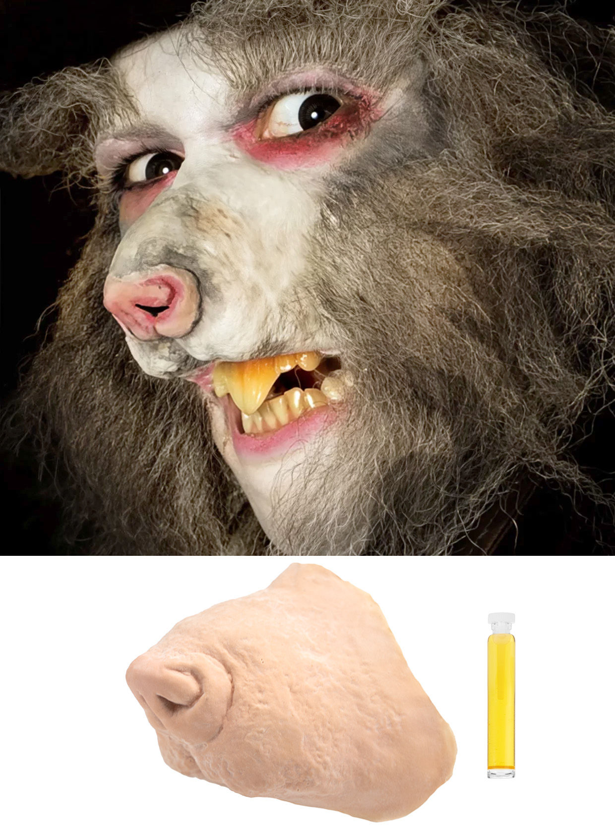 Ratte Latexschnauze mit Mastix
