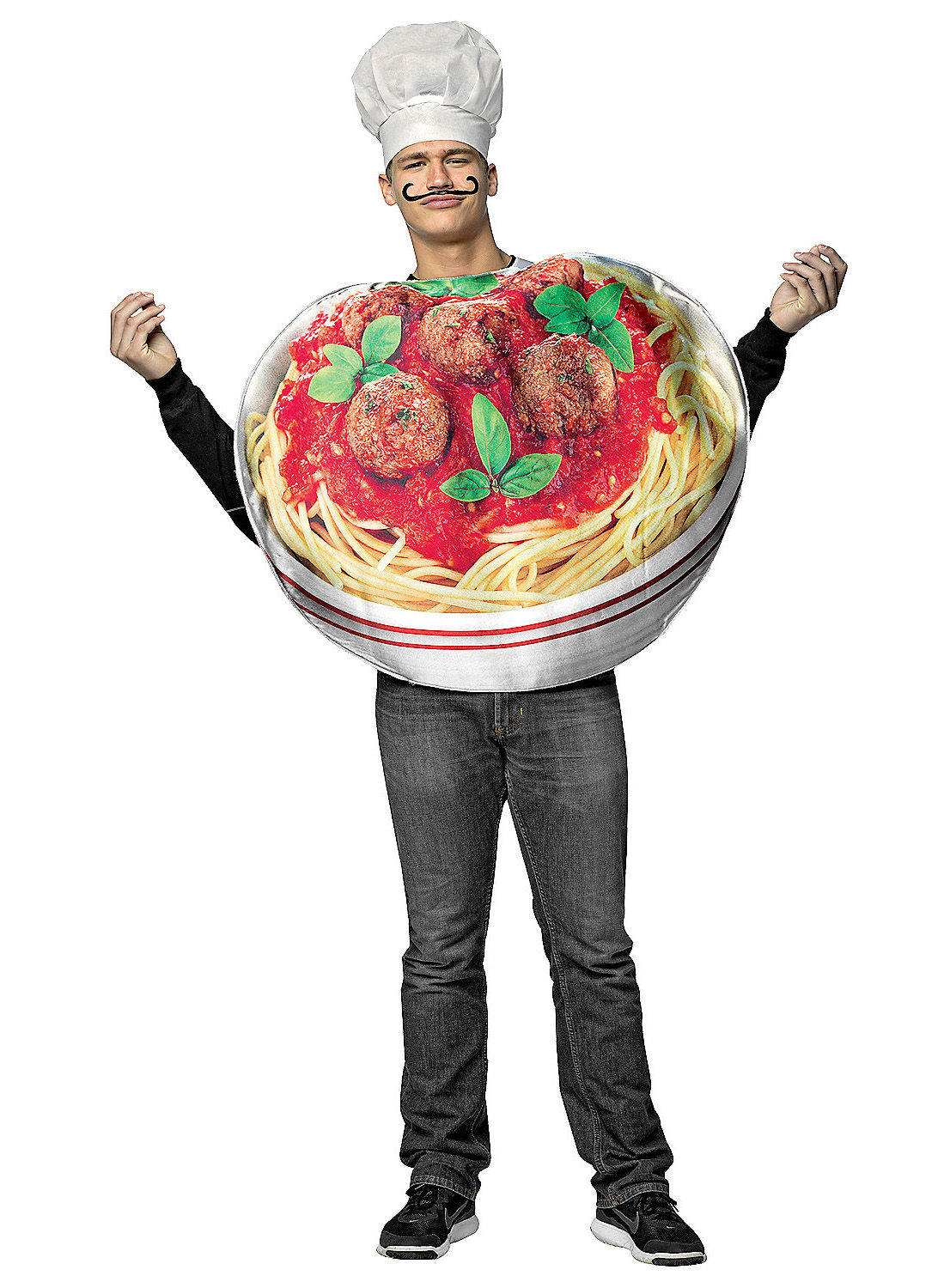 Nudeln mit Fleischbällchen Kostüm