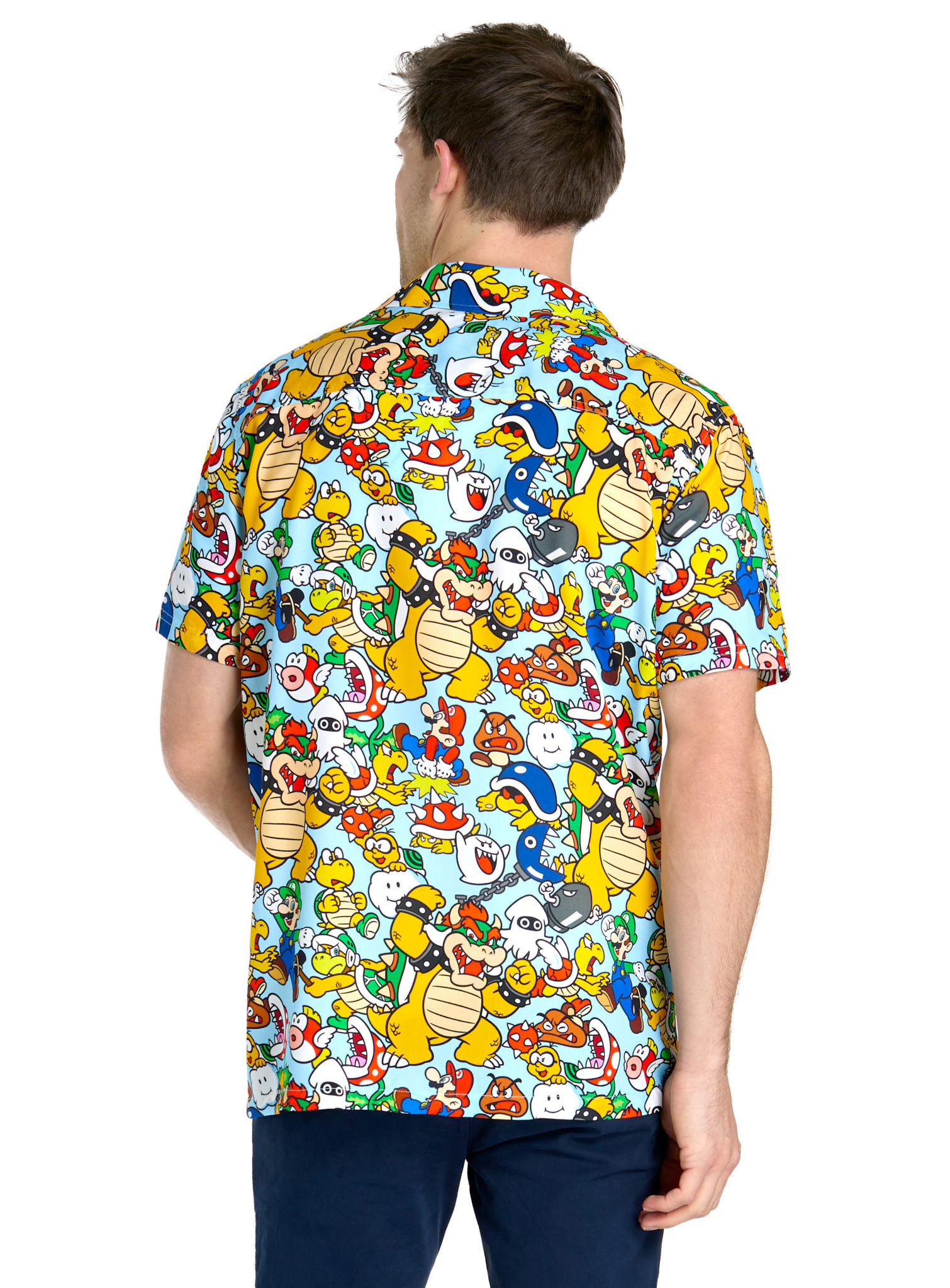 OppoSuits Bowsers Kingdom zomerhemd