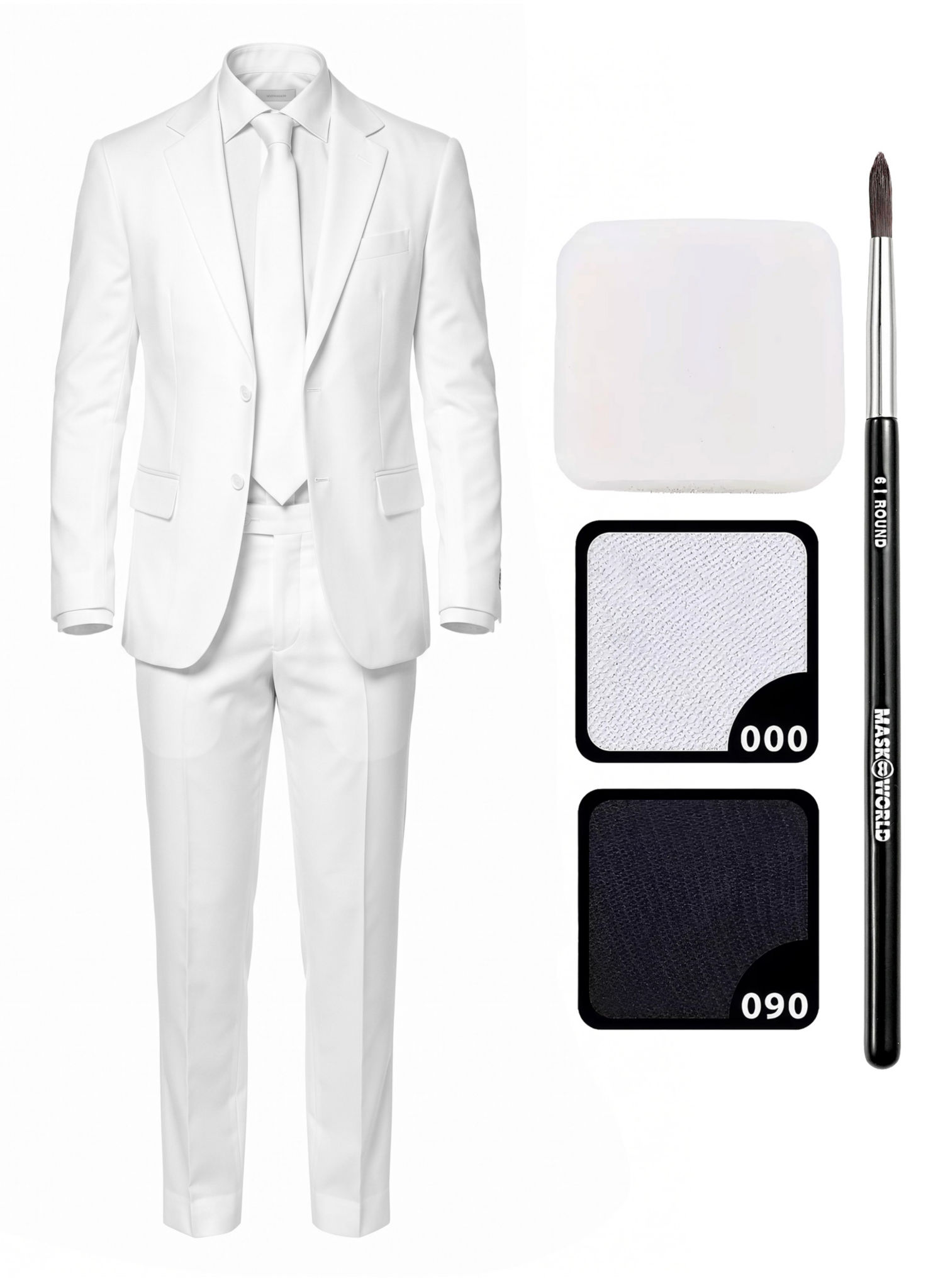 White Death OppoSuit Kostüm-Set