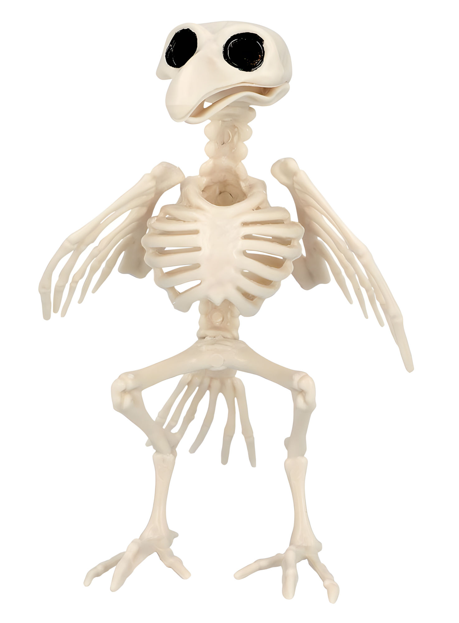 Krähenskelett Halloween Deko