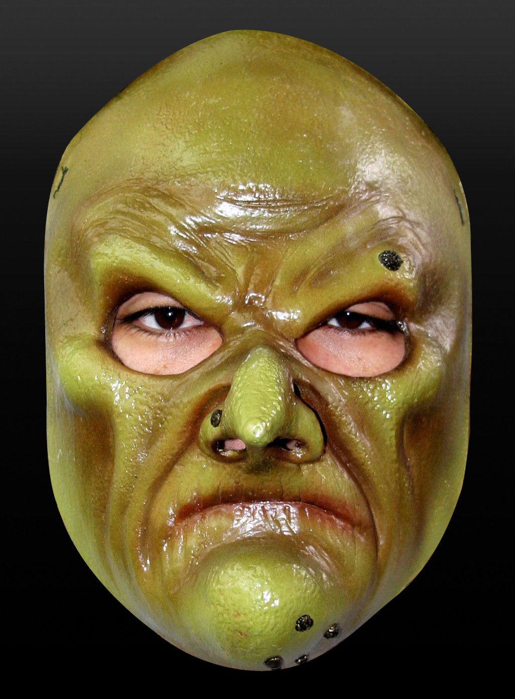 Hexenmaske Maske aus Latex