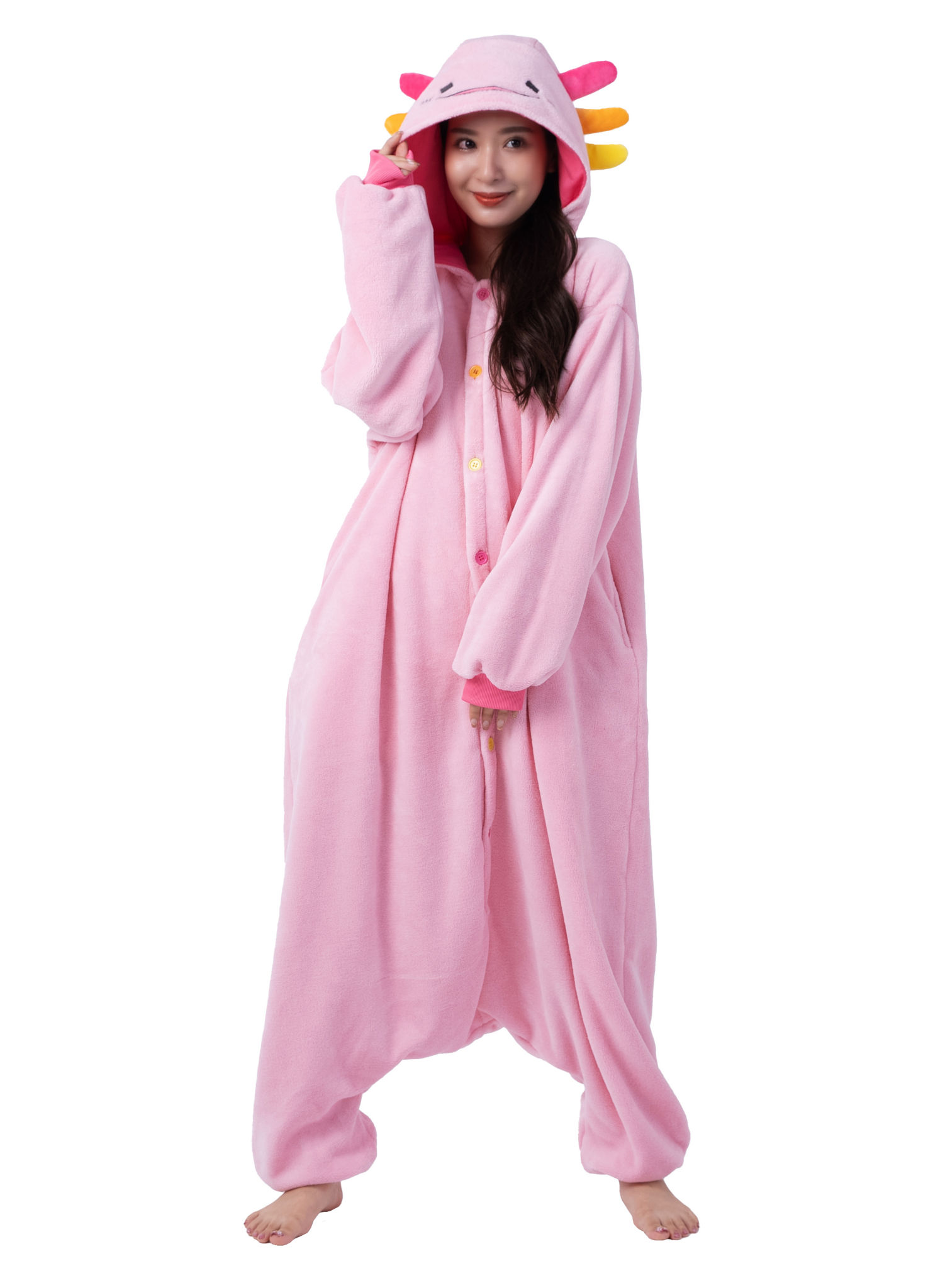 Axolotl Kigurumi Kostüm