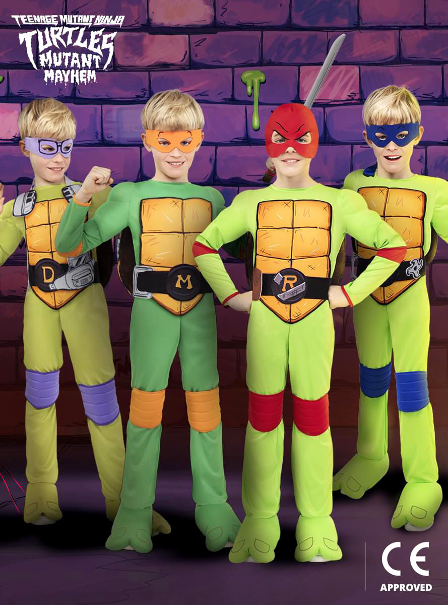 Teenage Mutant Ninja Turtles – Michelangelo Kostüm für Kinder