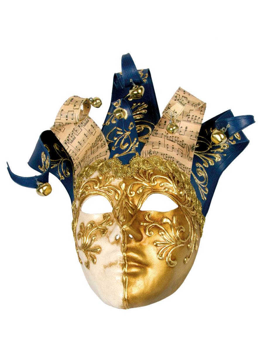 Jolly Colla oro bianco - Venezianische Maske
