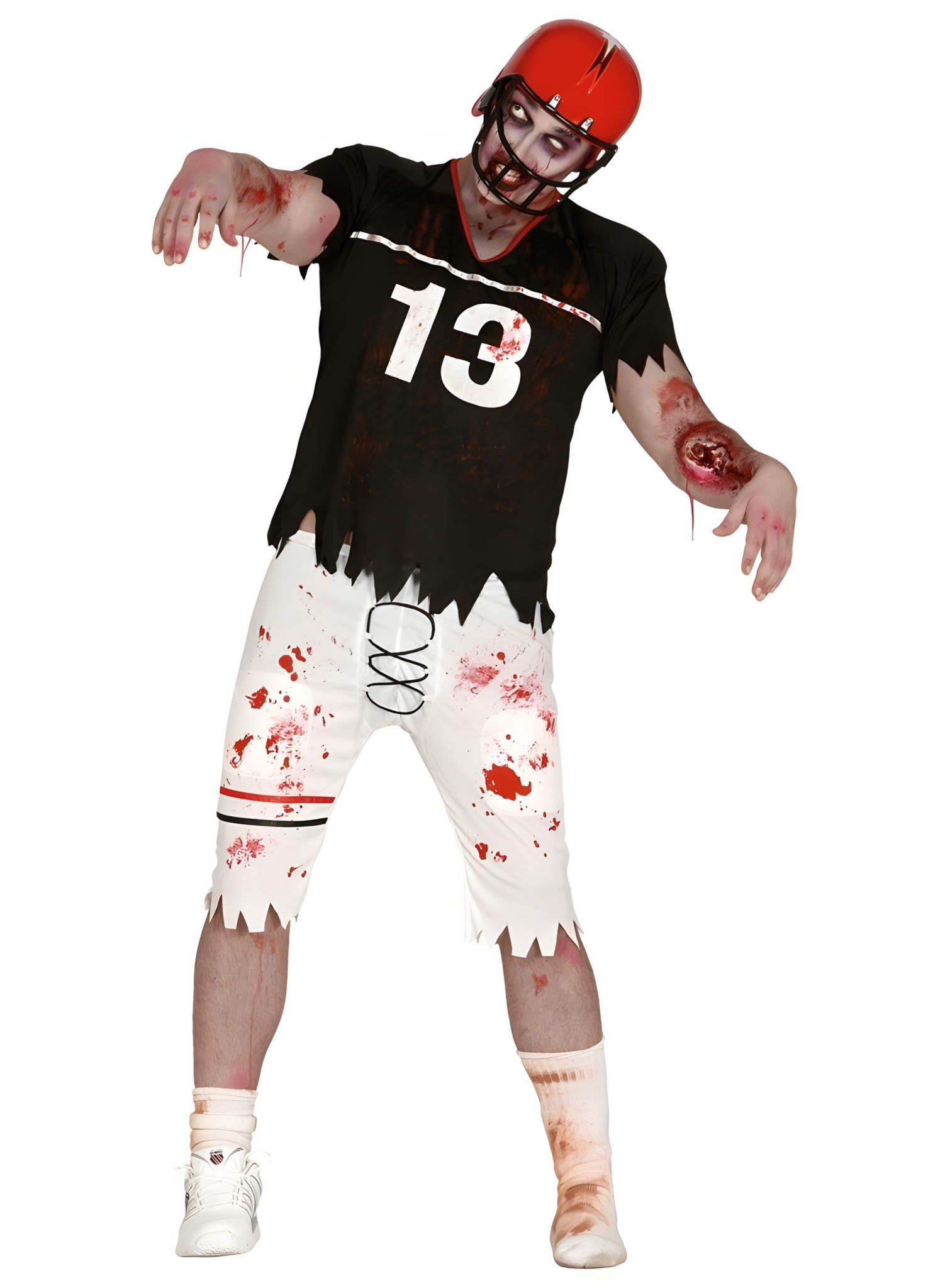 Quentin Quarterback Zombie Herren Kostüm