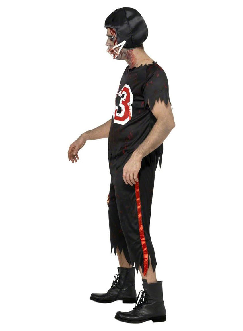 Zombie Footballspieler Kostüm