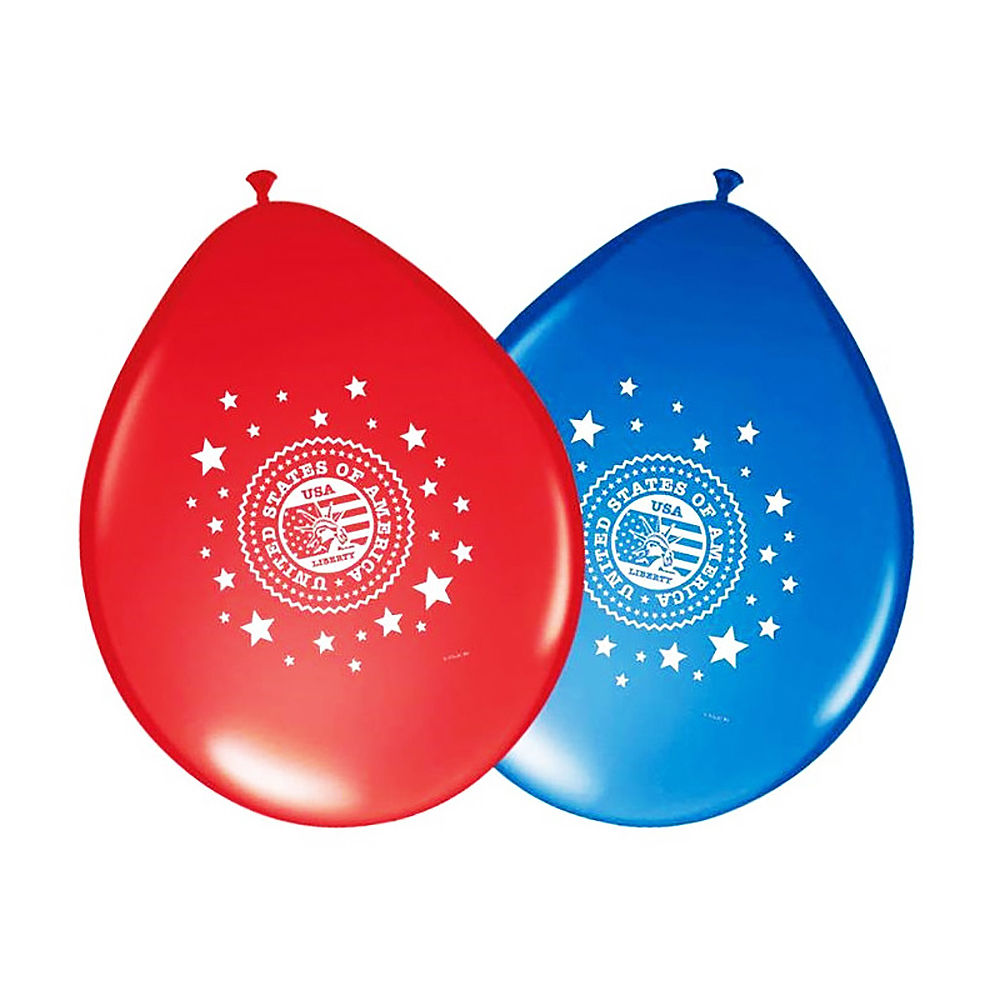 USA Super Bowl Party Ballonnen 8 stuks