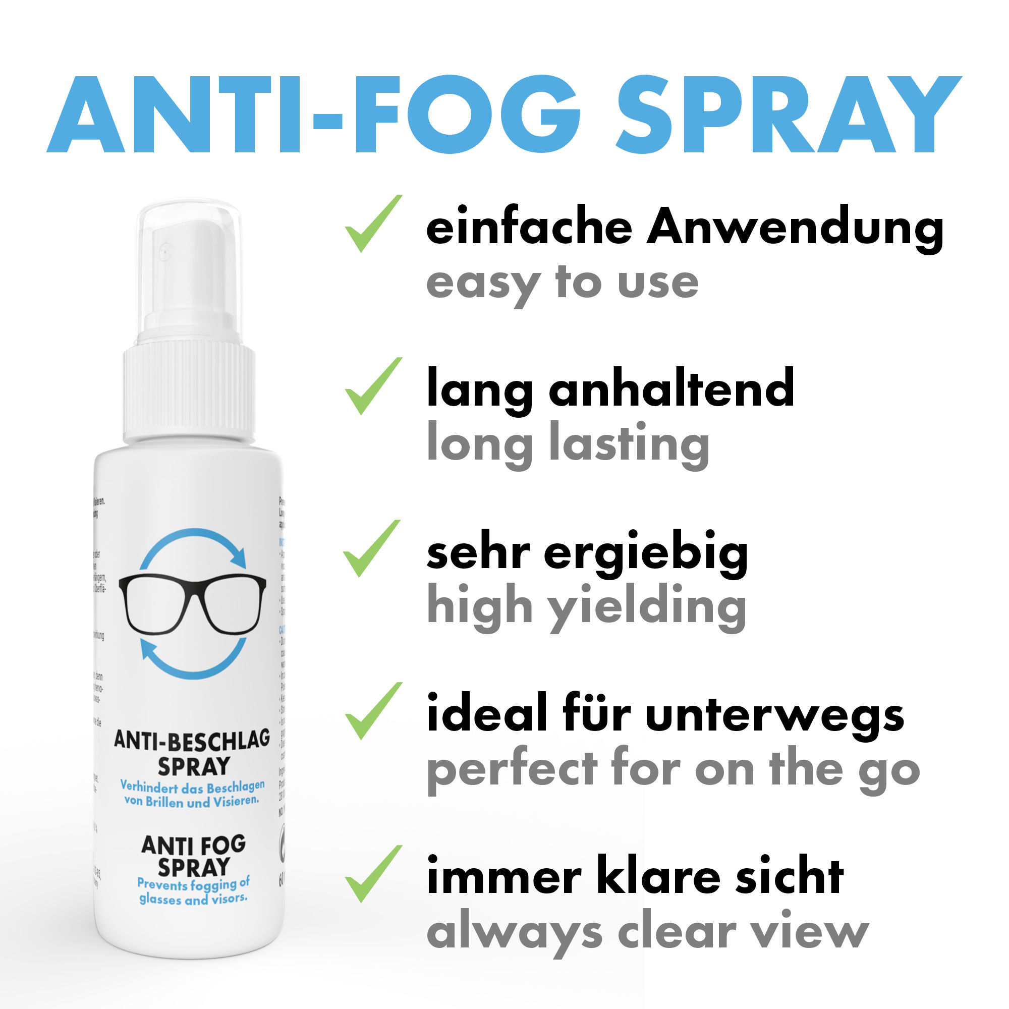 Anti-Beschlag Spray
