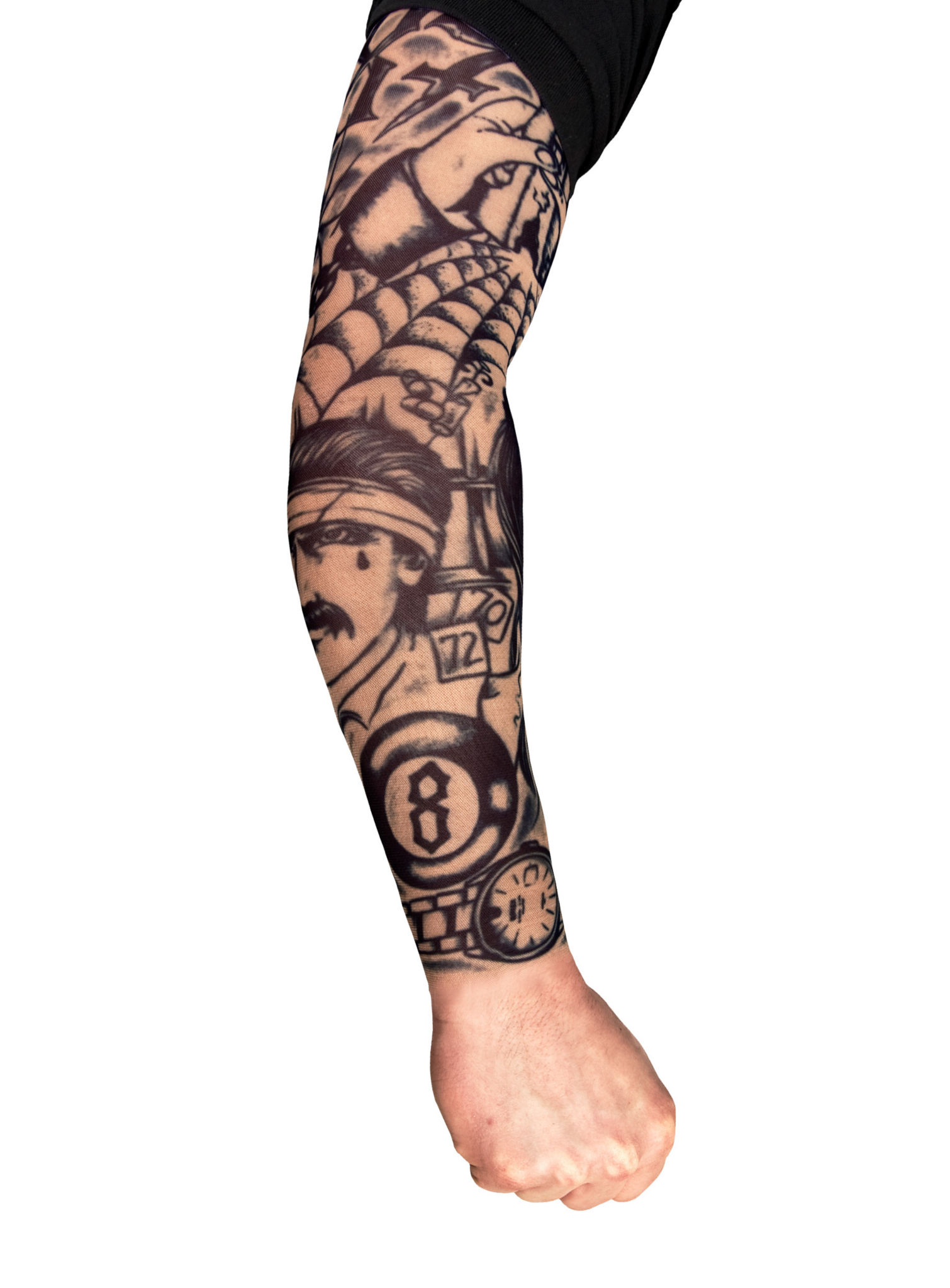 Knacki Tattoo Skin Ärmel