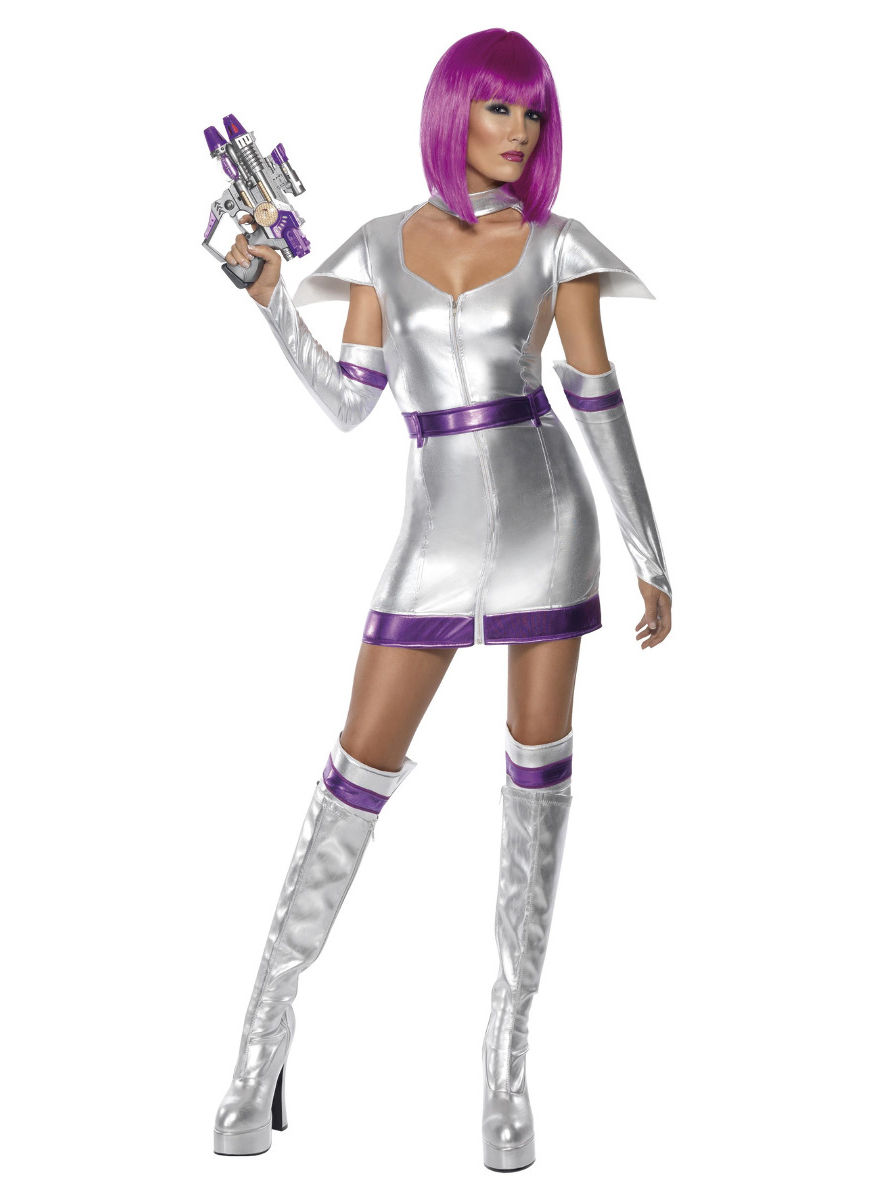 Sexy SciFi Spacegirl-kostuum