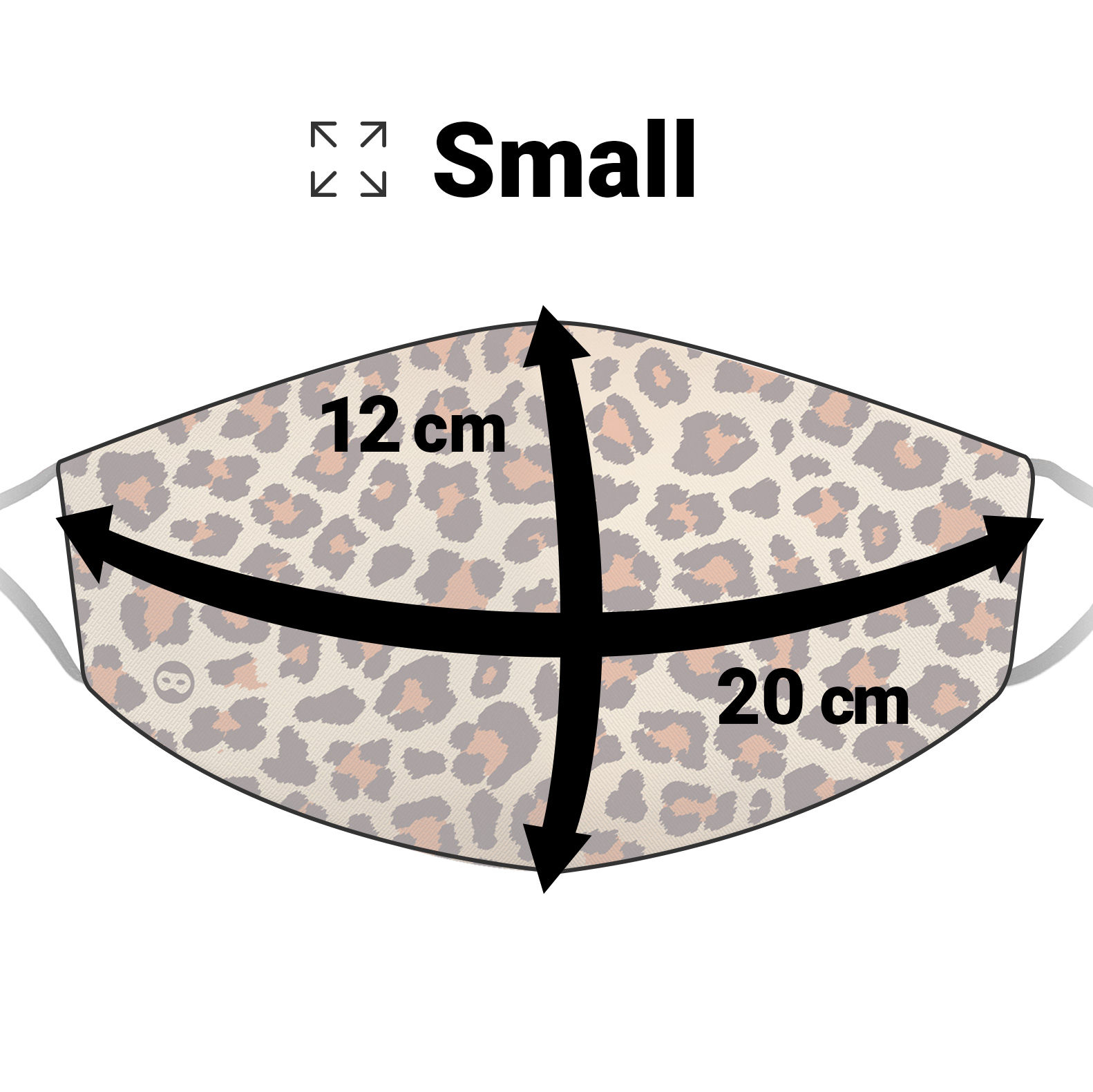 Stoffmaske Leopard