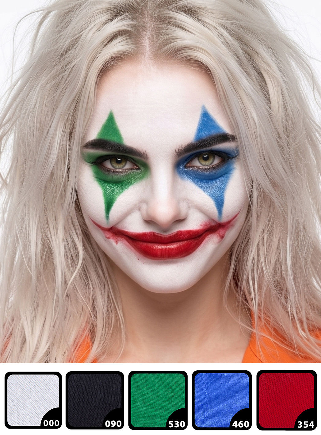 Make-up Set Horror Clown Girl