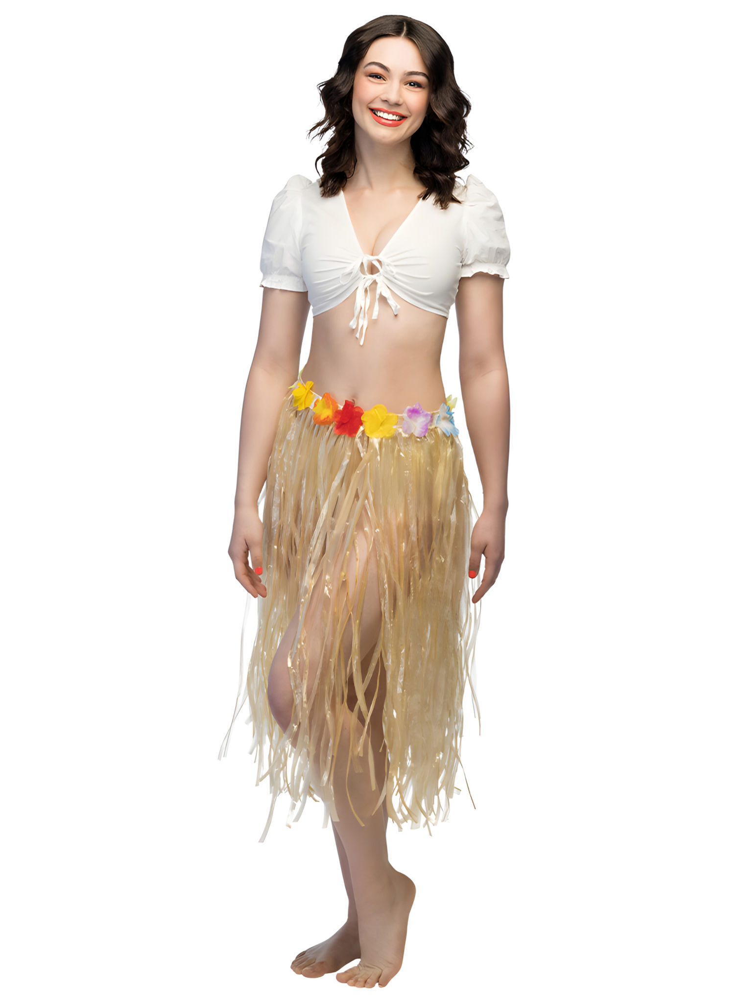 Hula-Rock uni Kostüm