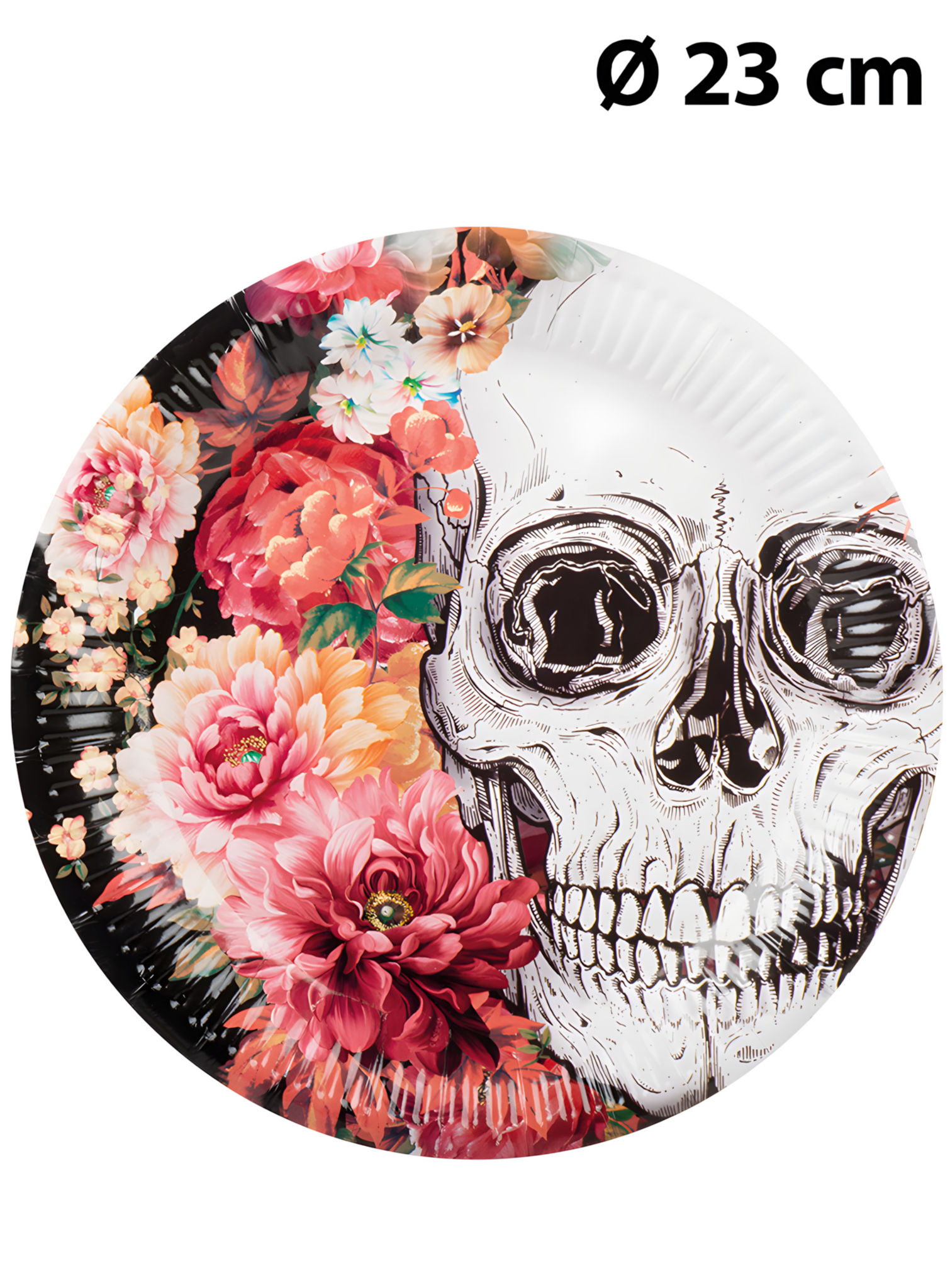Dia de los Muertos Pappteller 10 Stück